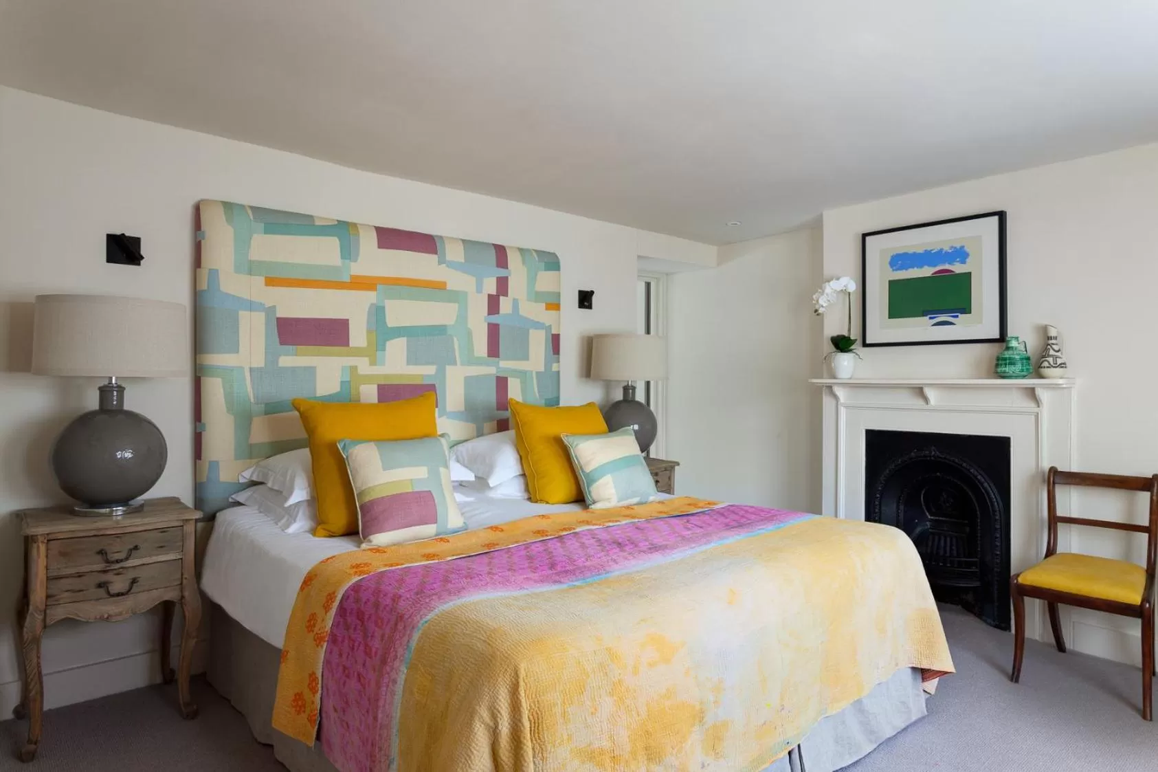 Bed in The Falstaff in Canterbury