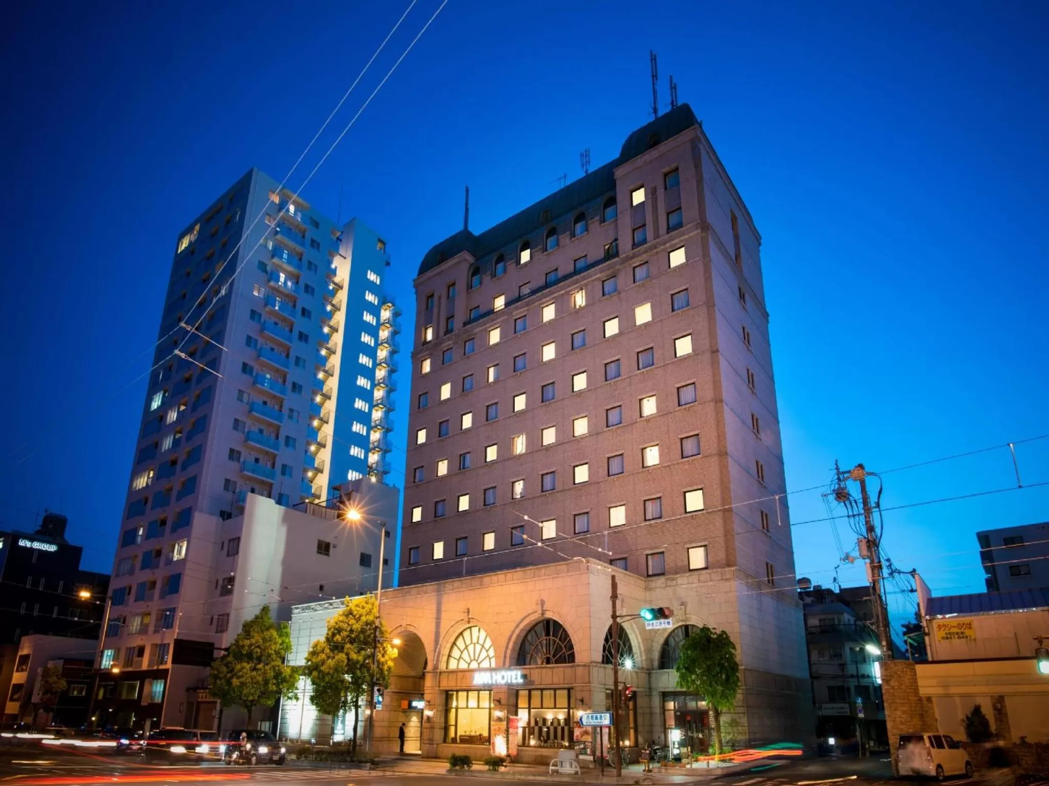 Property building in APA Hotel Matsuyamajo Nishi