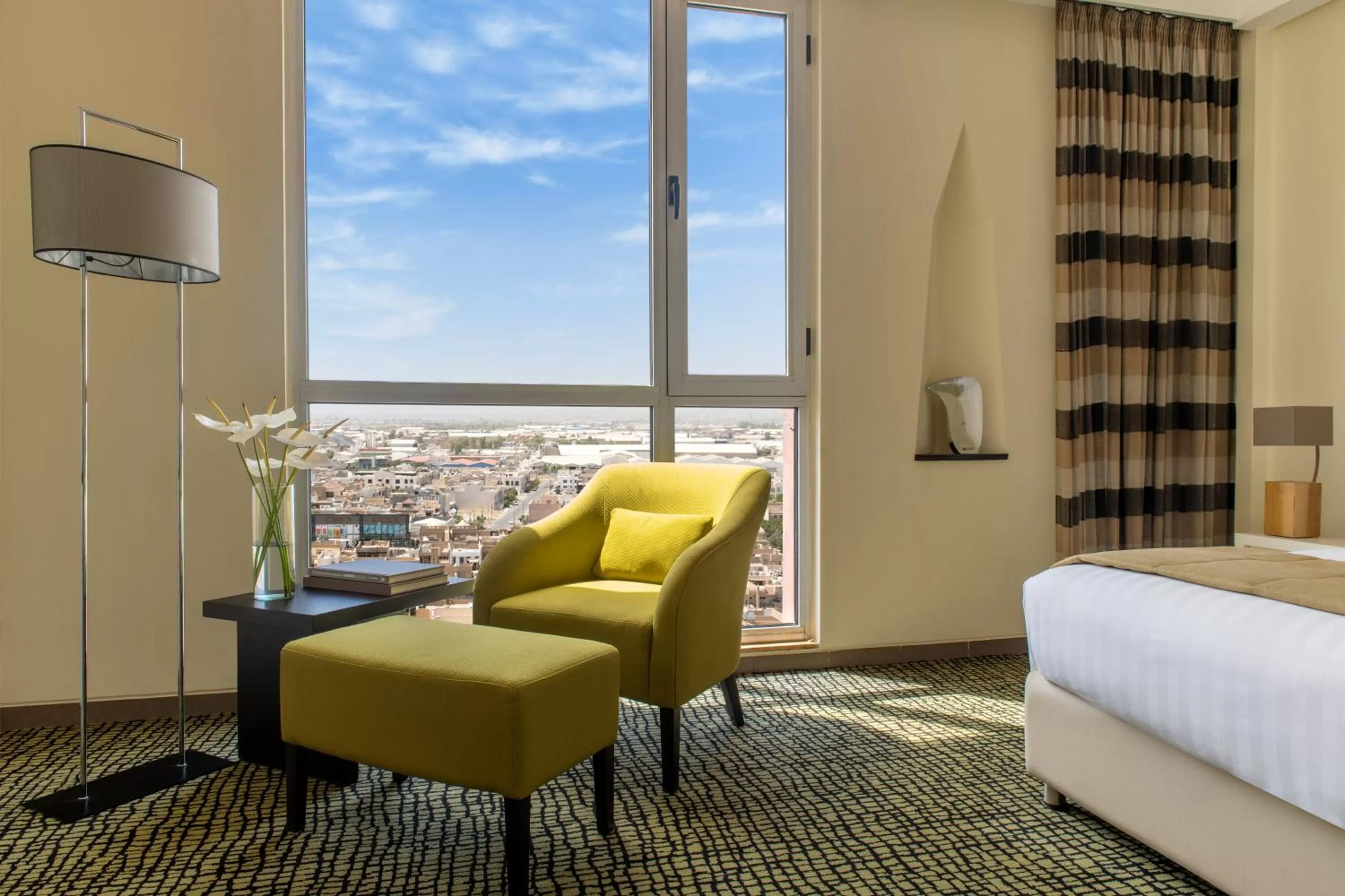 Bed in Bristoria Hotel Erbil