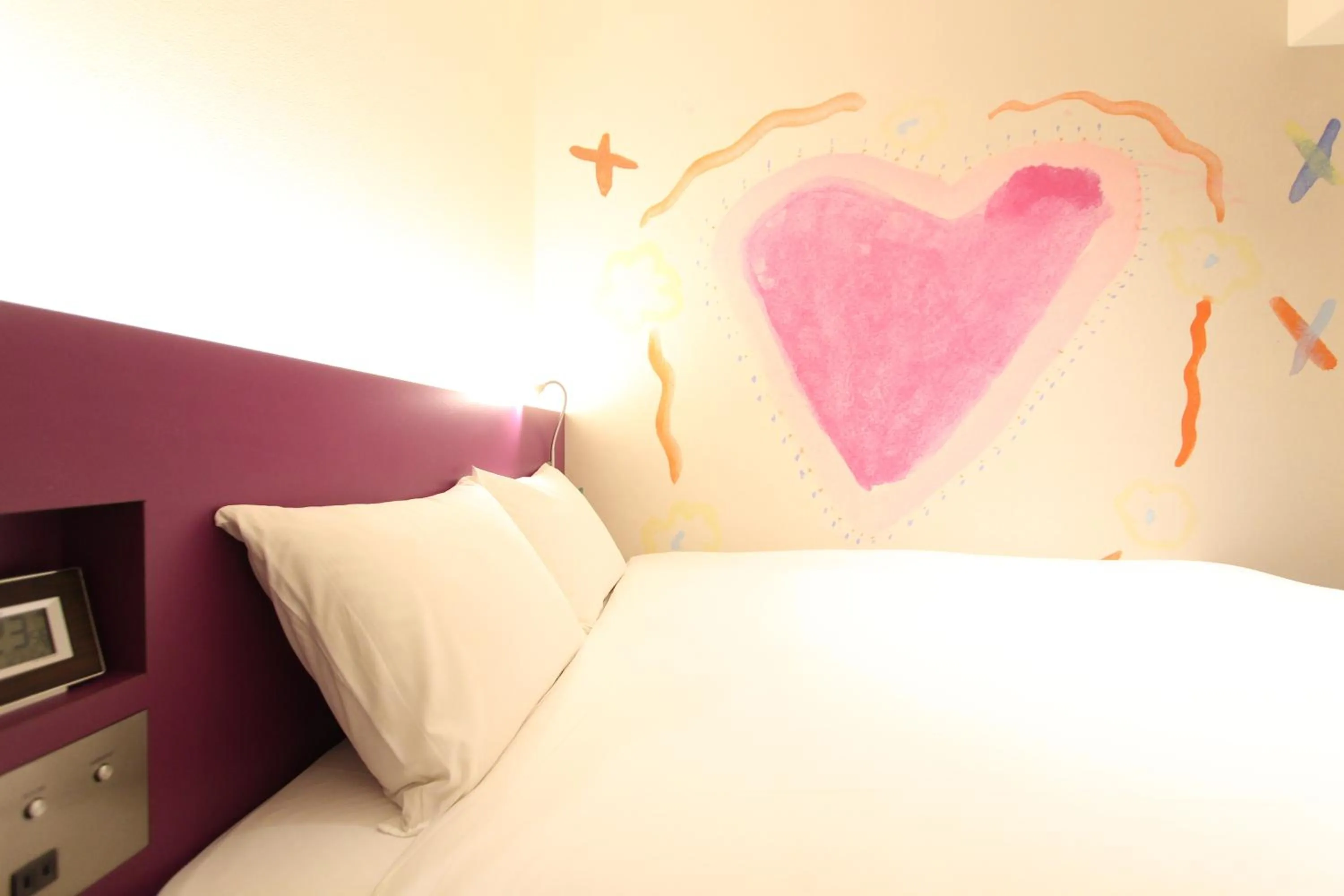 Bed in KOKO HOTEL Osaka Namba Ebisucho