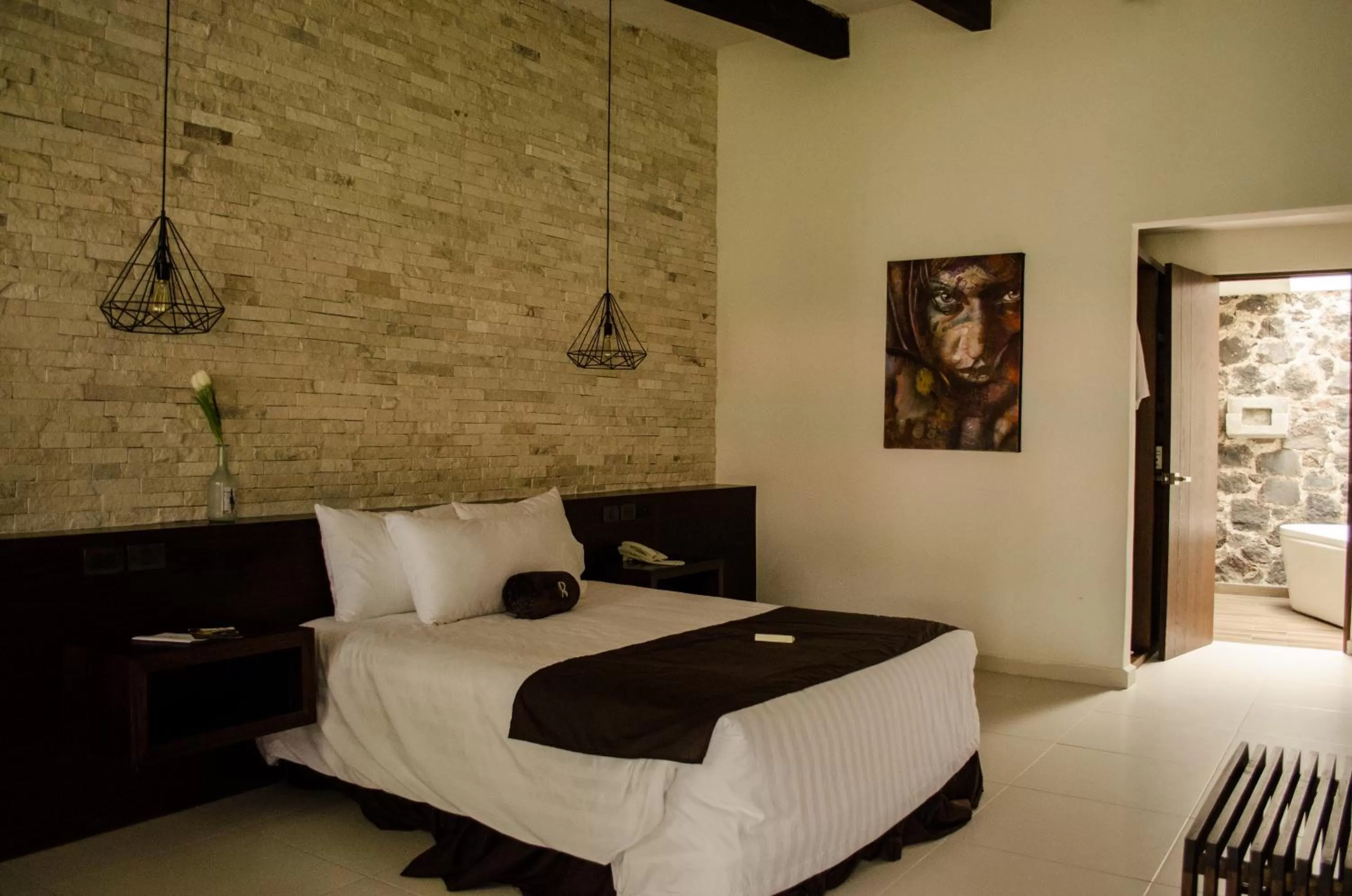 Photo of the whole room, Bed in Río Tinto Hotel Boutique