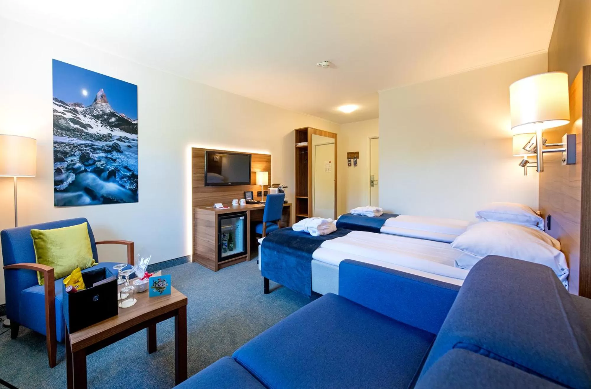 Photo of the whole room, Bed in Thon Partner Hotel Narvik