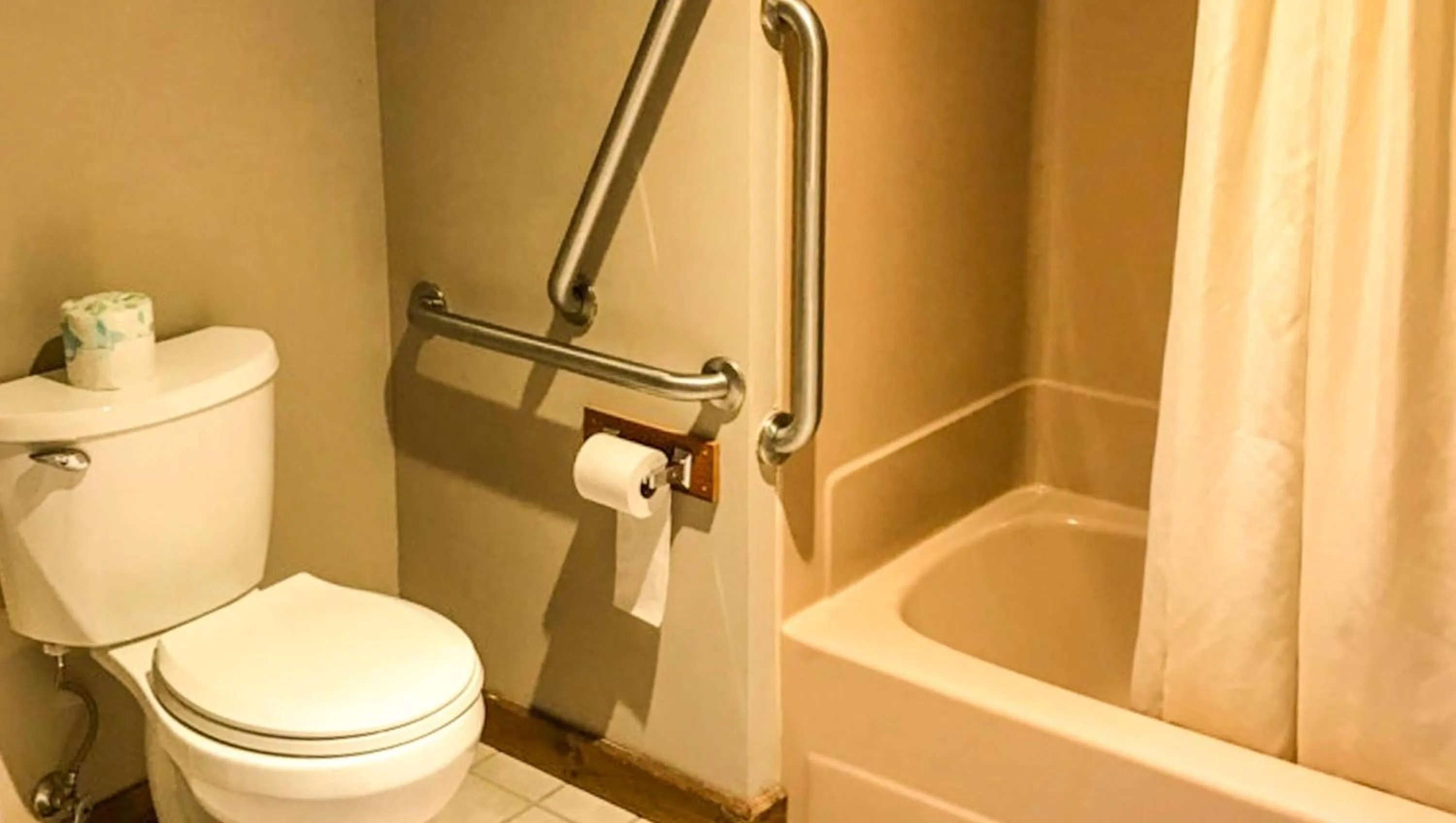 Bathroom in Adirondack Lodge Old Forge