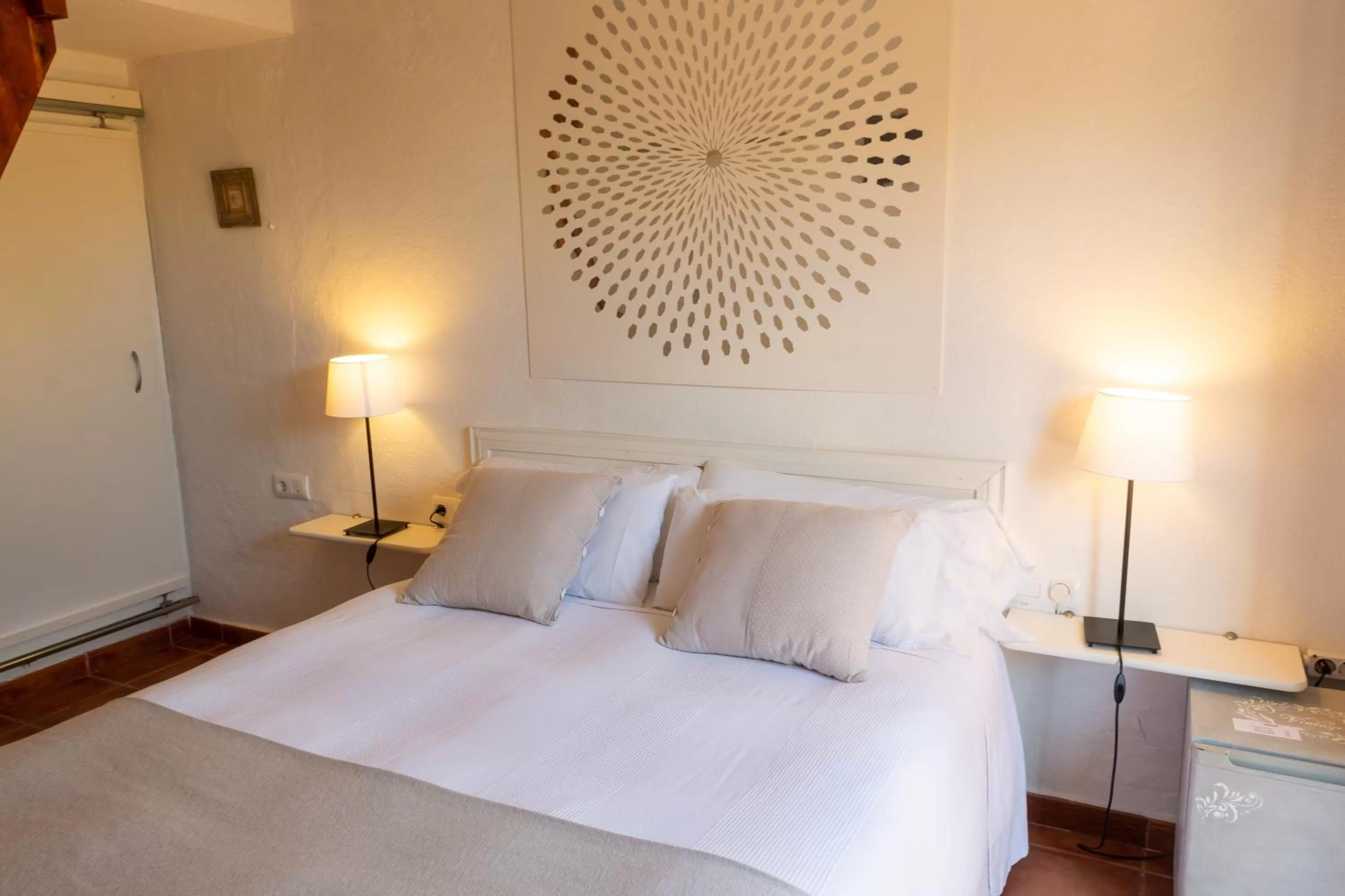 Bed in Agroturismo Binissafullet Vell