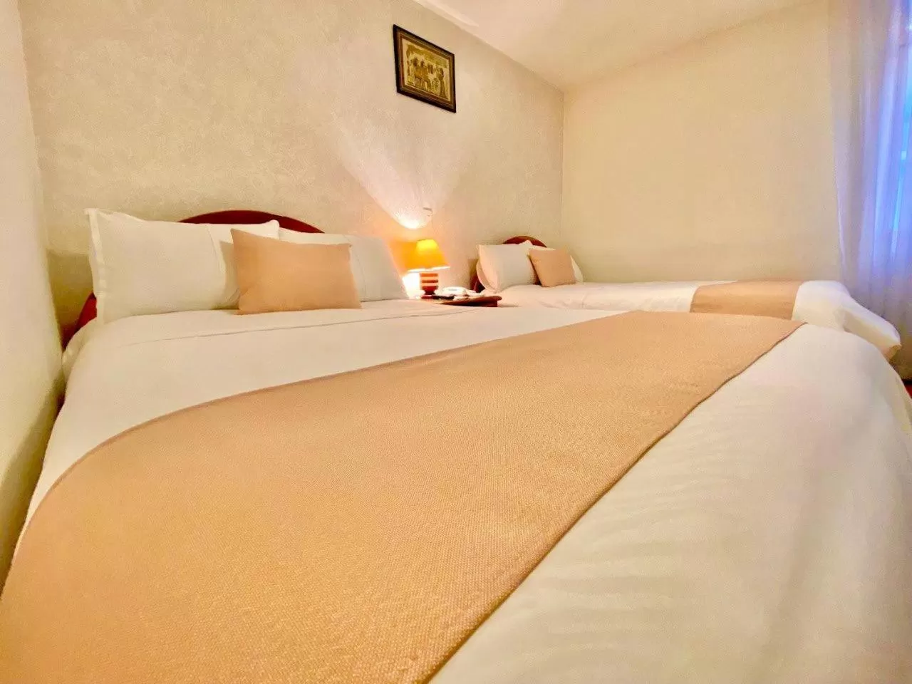 Bed in Hotel Don Saul