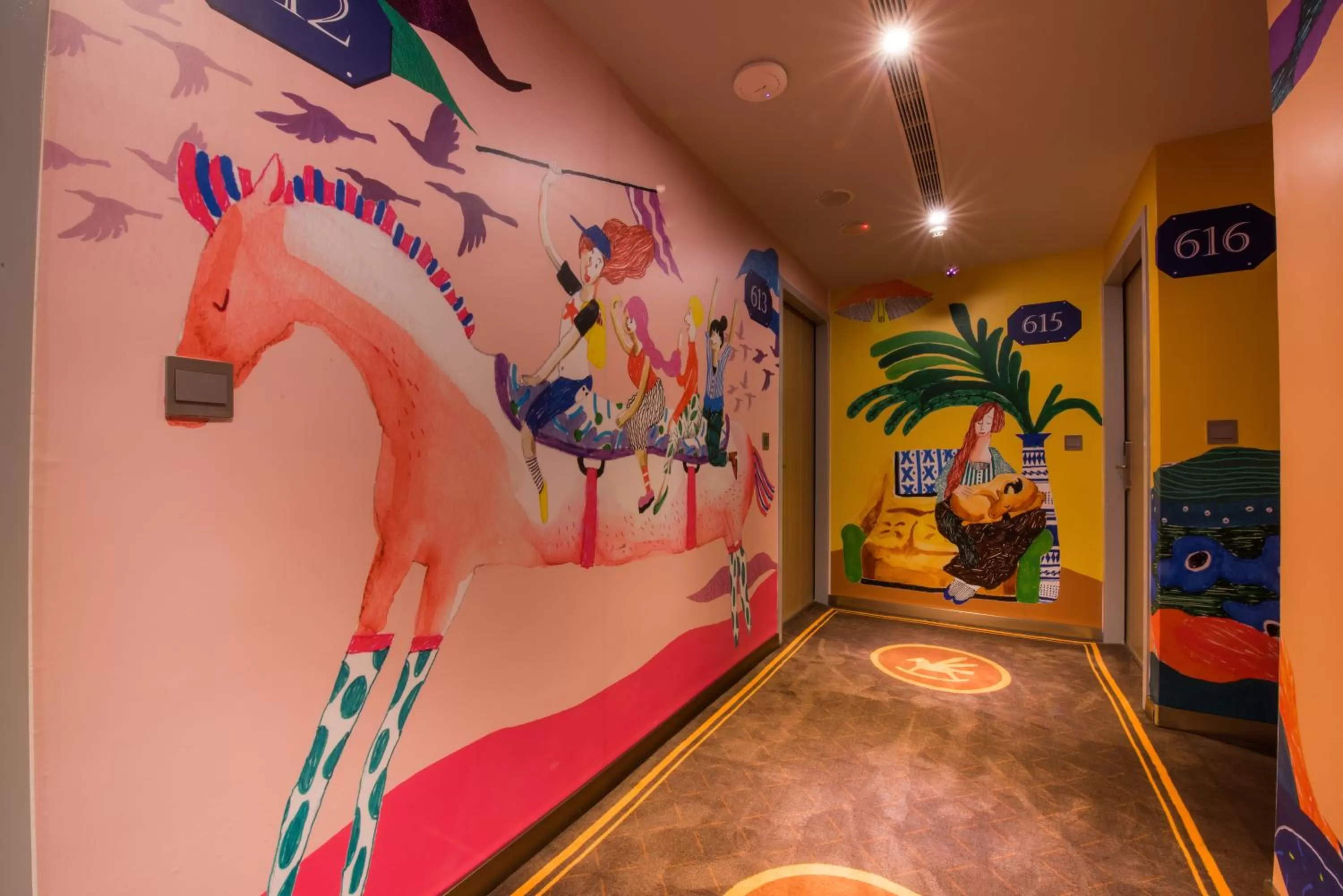 Decorative detail in Legend Hotel Kaohsiung Pier2