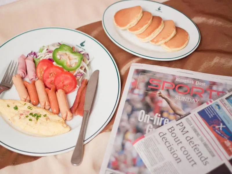 Food in Laithong Hotel