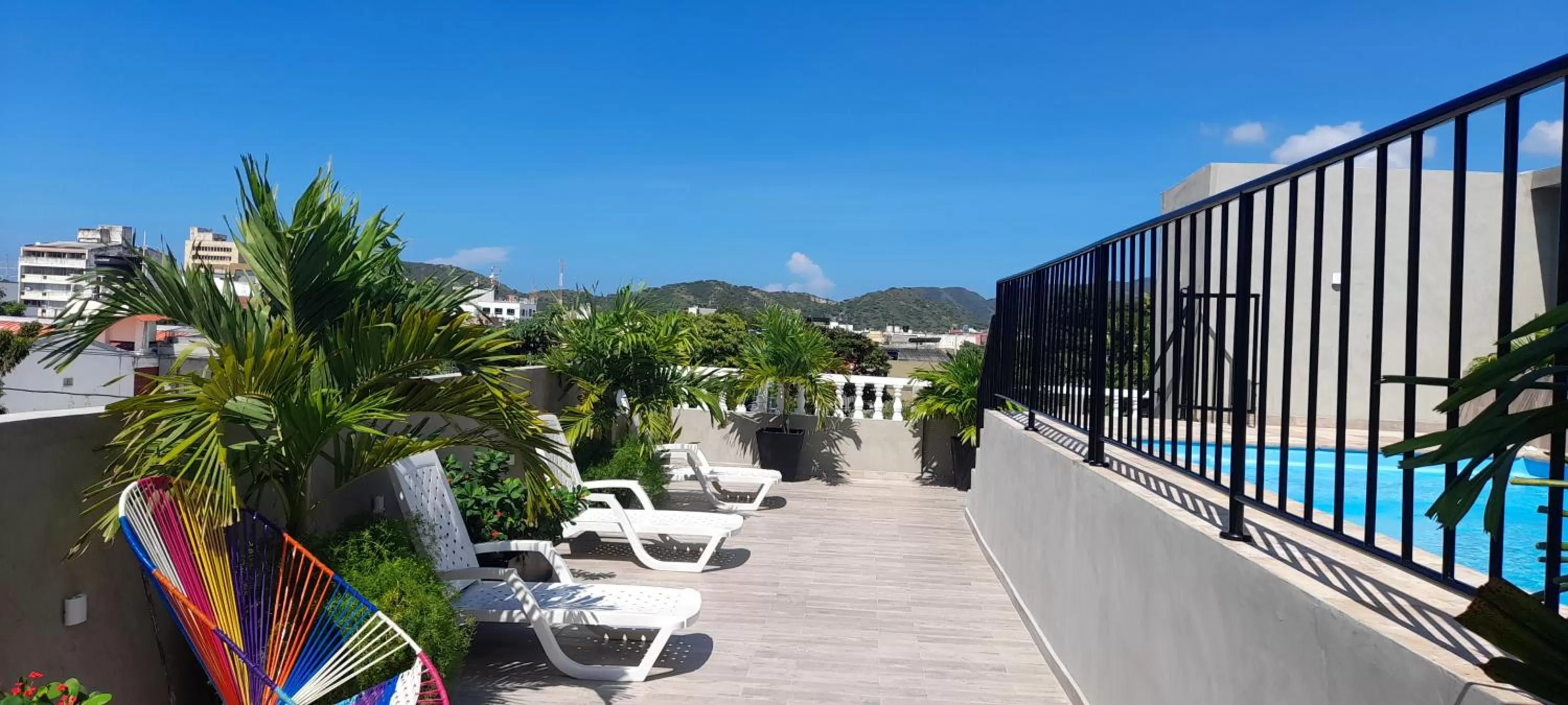 Balcony/Terrace in Hotel San Miguel Imperial