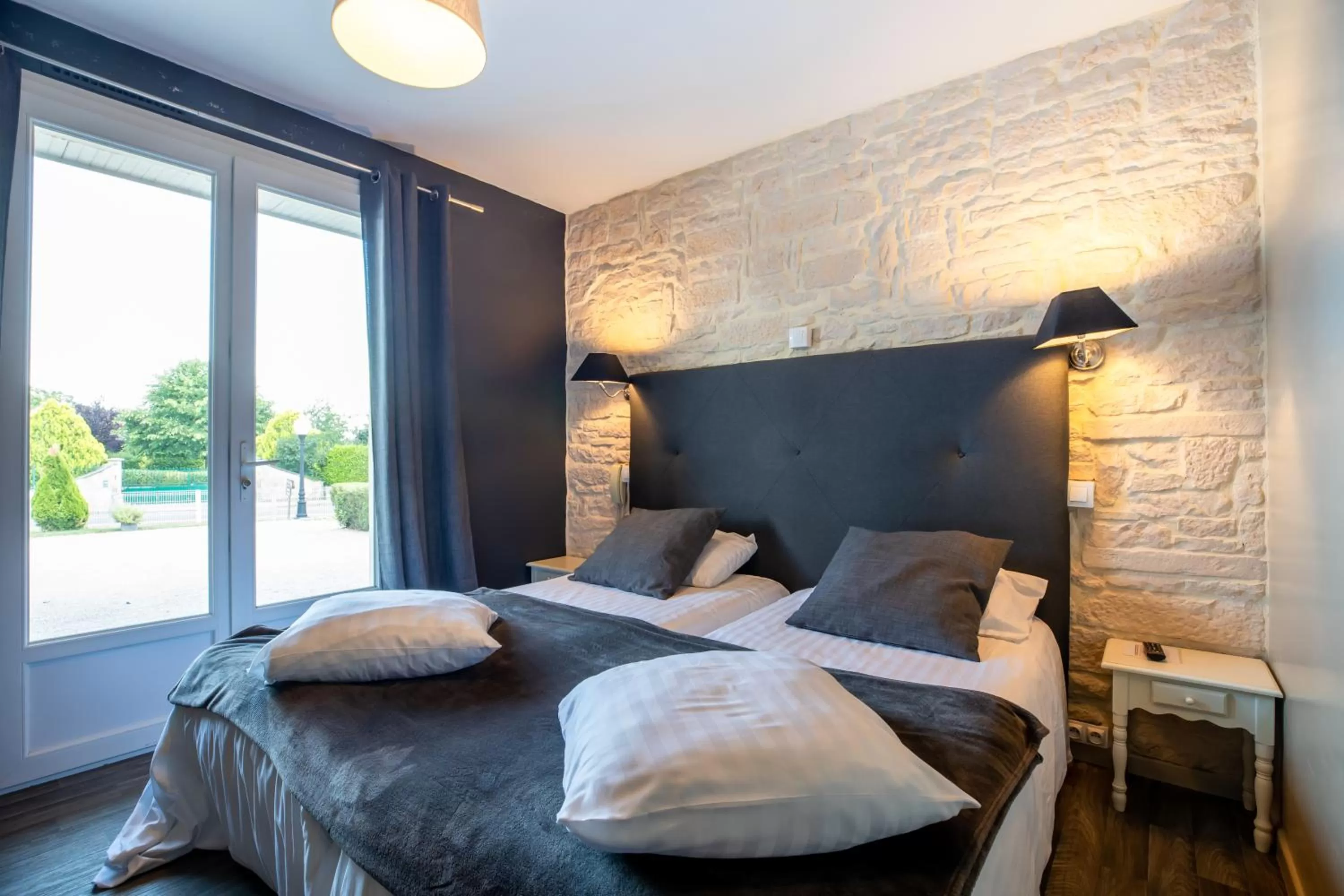 Twin Room in Hôtel Parc Adelie