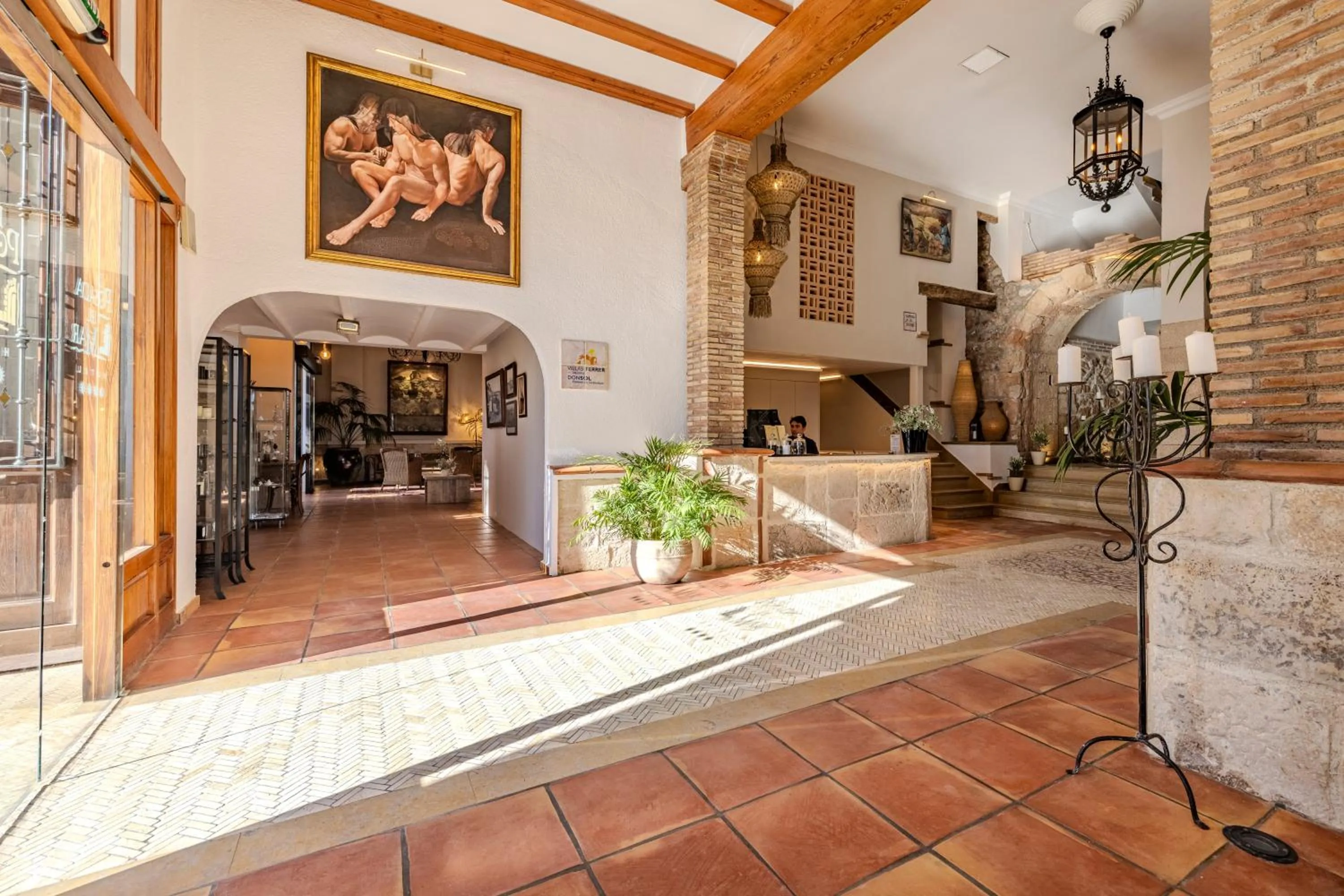 Lobby or reception in La Posada del Mar