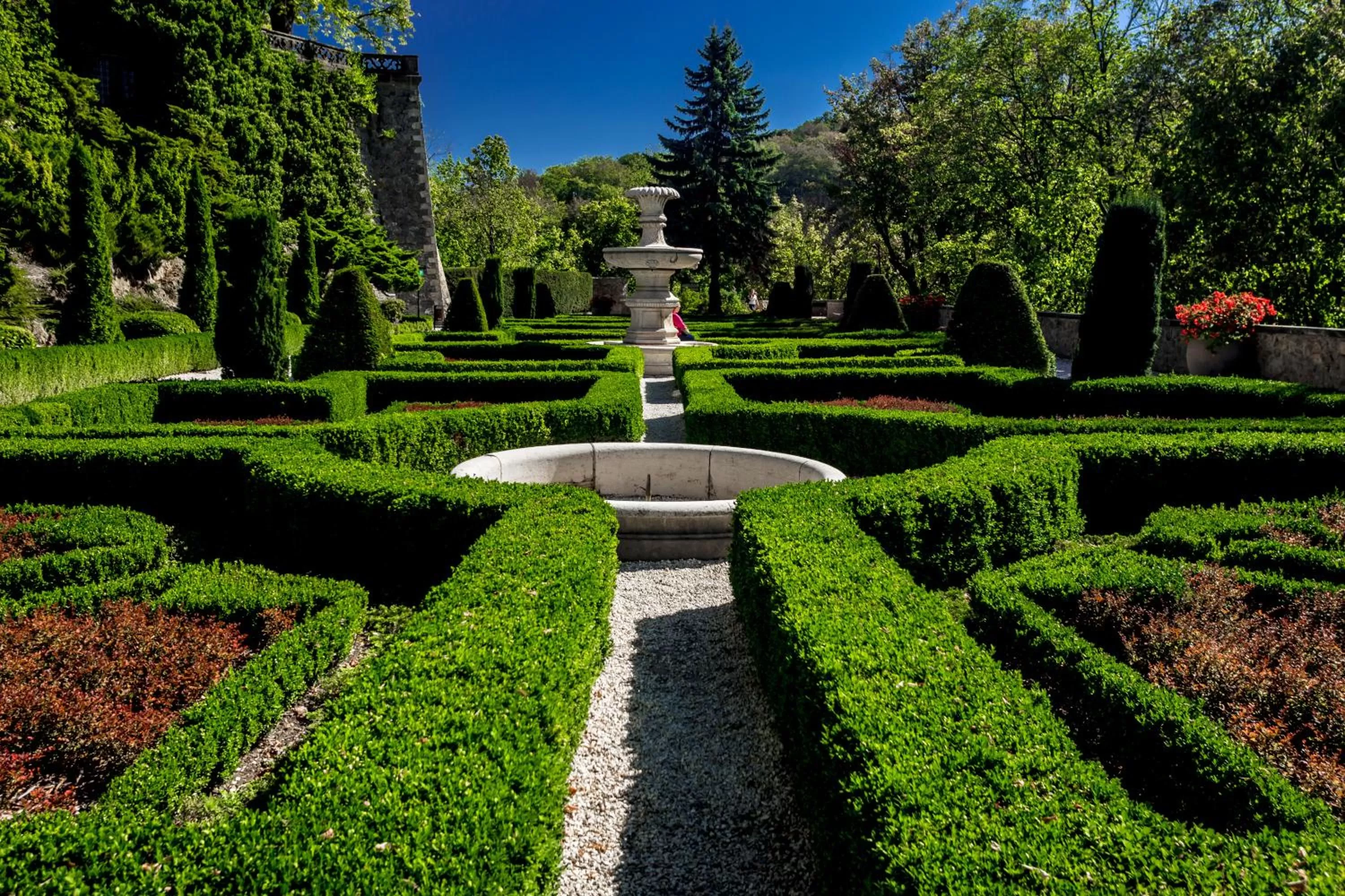 Garden in Hotel Książ
