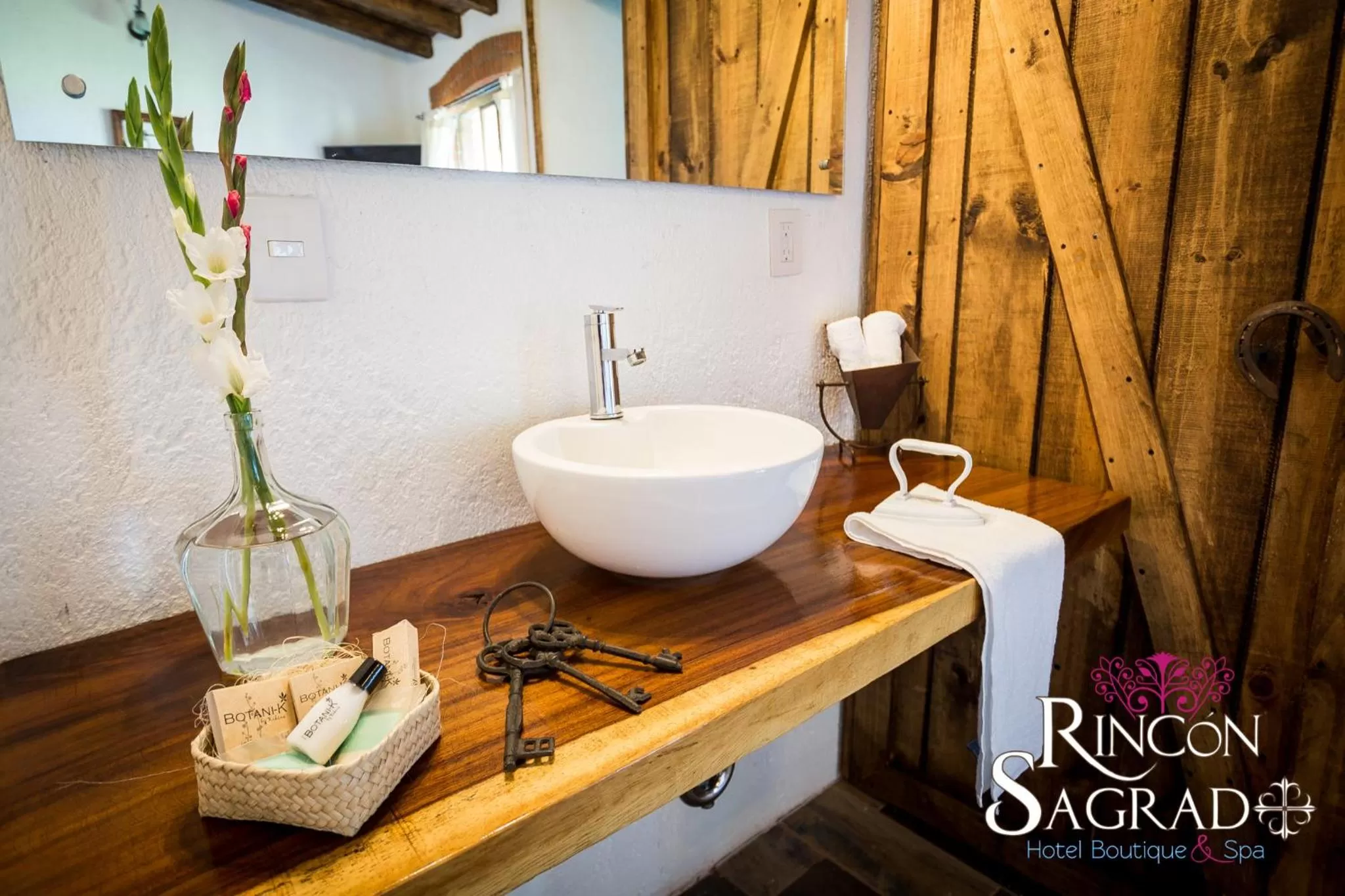 Decorative detail in Hotel Boutique Rincon Sagrado