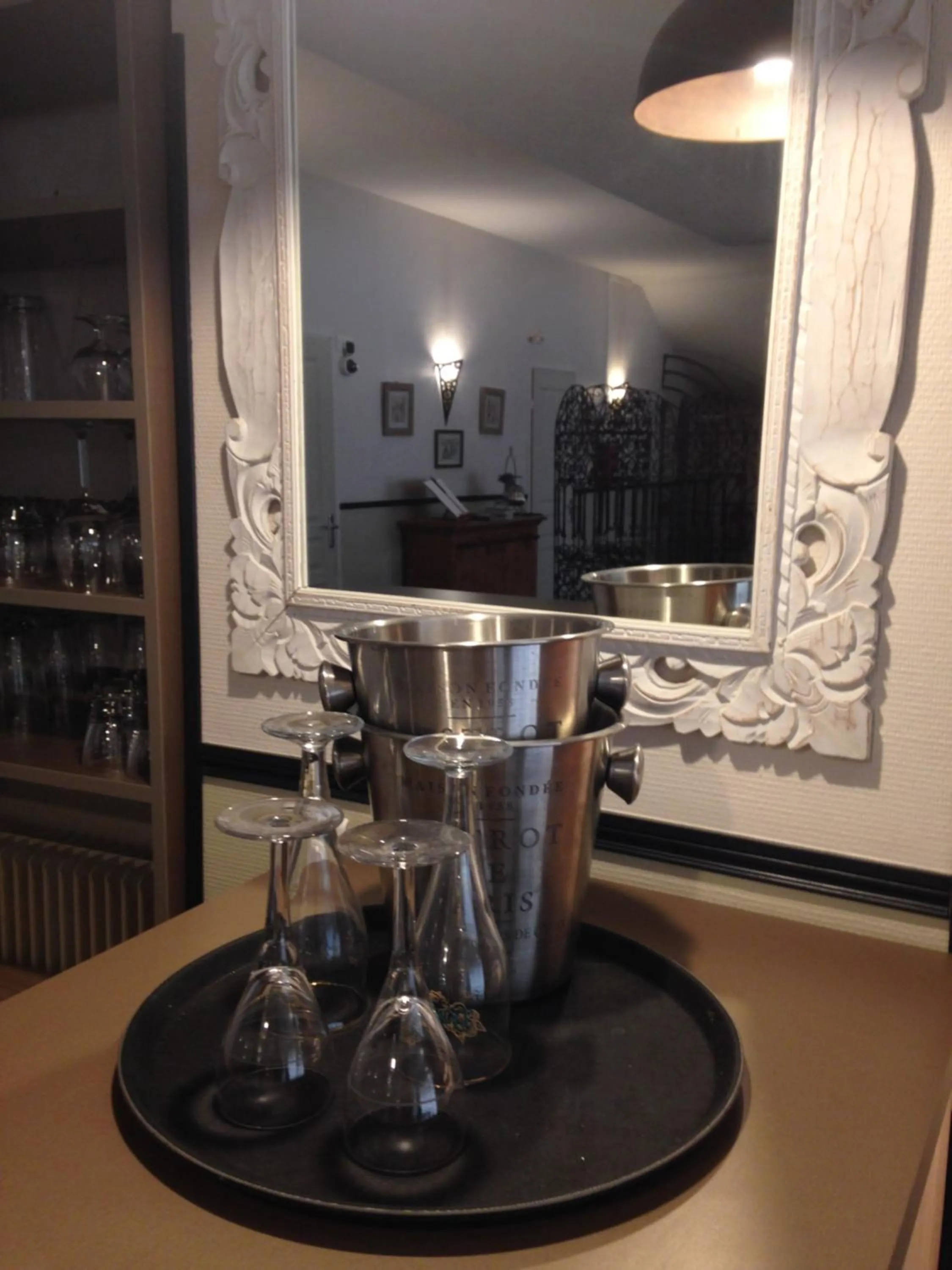 Lobby or reception in Hotel de France