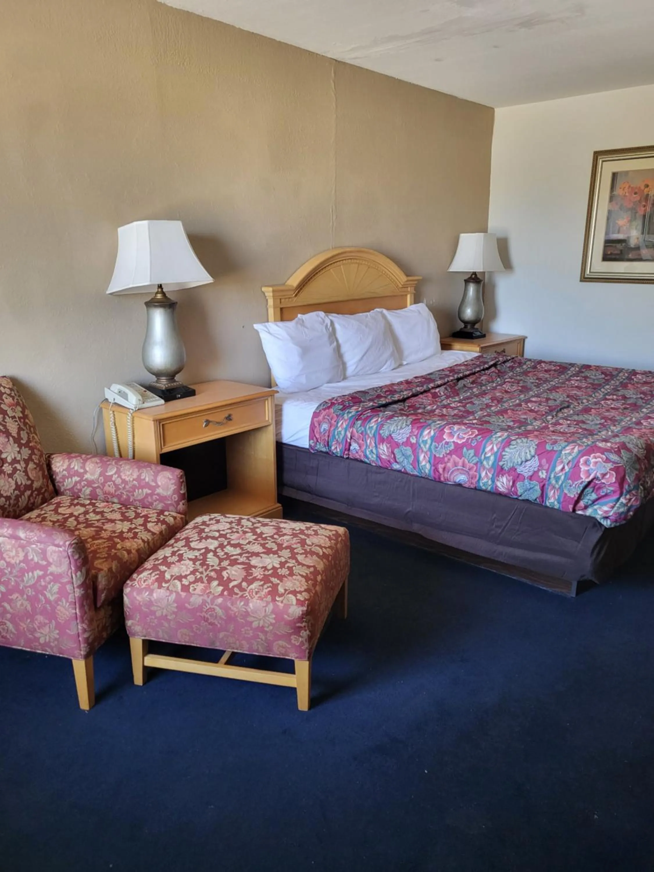 Bed in Rodeway Inn Brazil