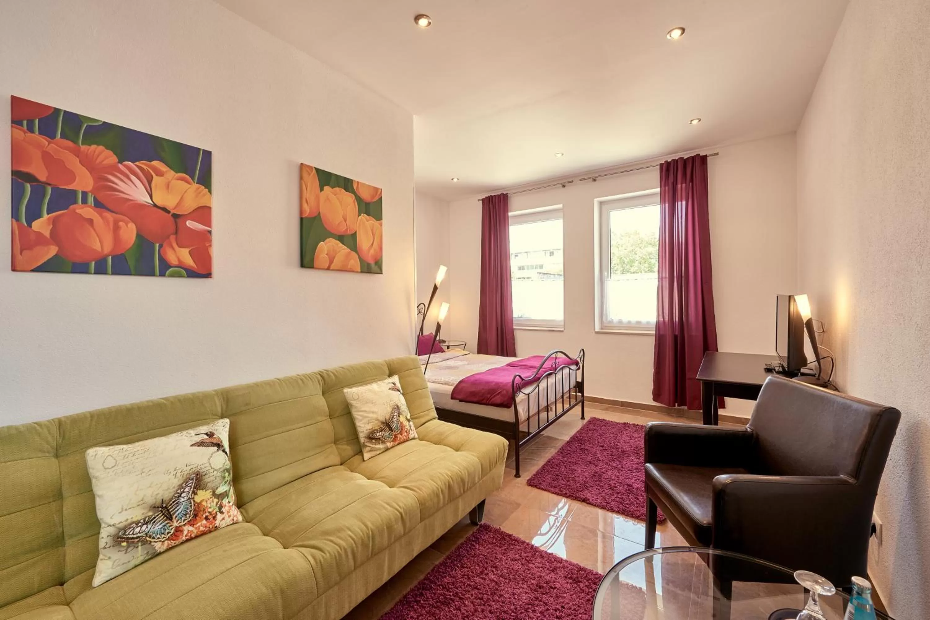 TV and multimedia, Bed in Hotel Zur alten Stadtkellerei Leipzig