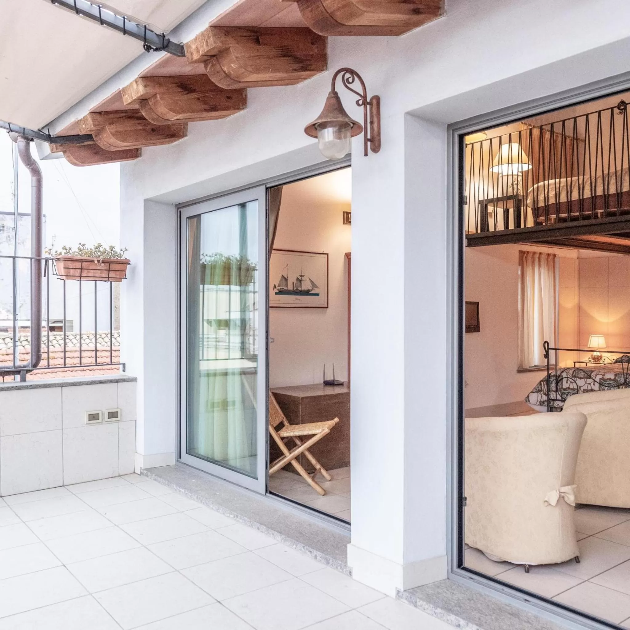 Balcony/Terrace in Le dimore Al Vecchio Teatro