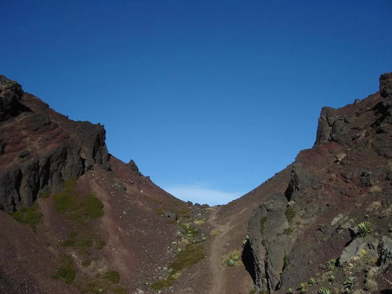 Mountain View in Hotel Caleta