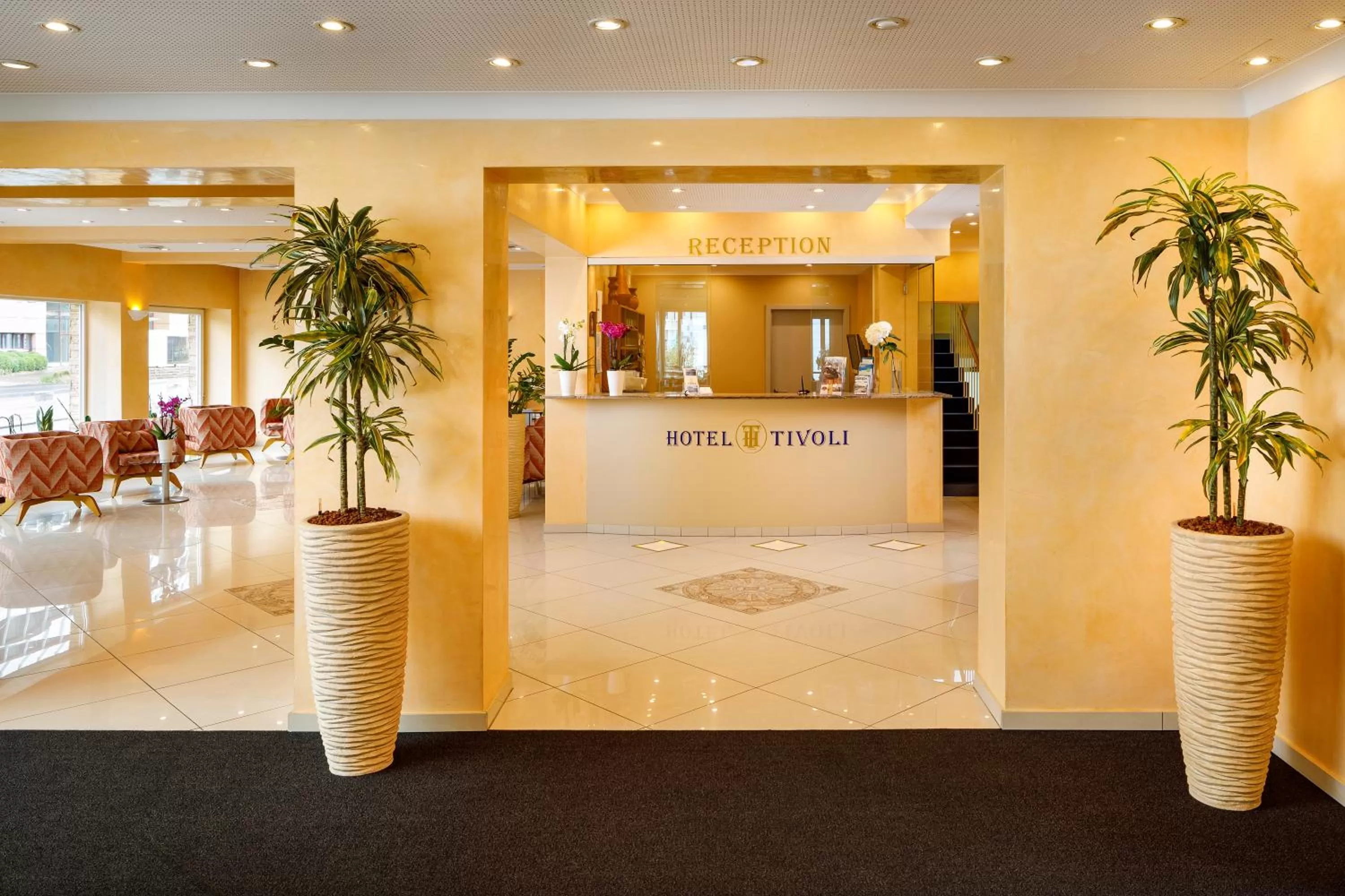 Lobby or reception in Hotel Tivoli