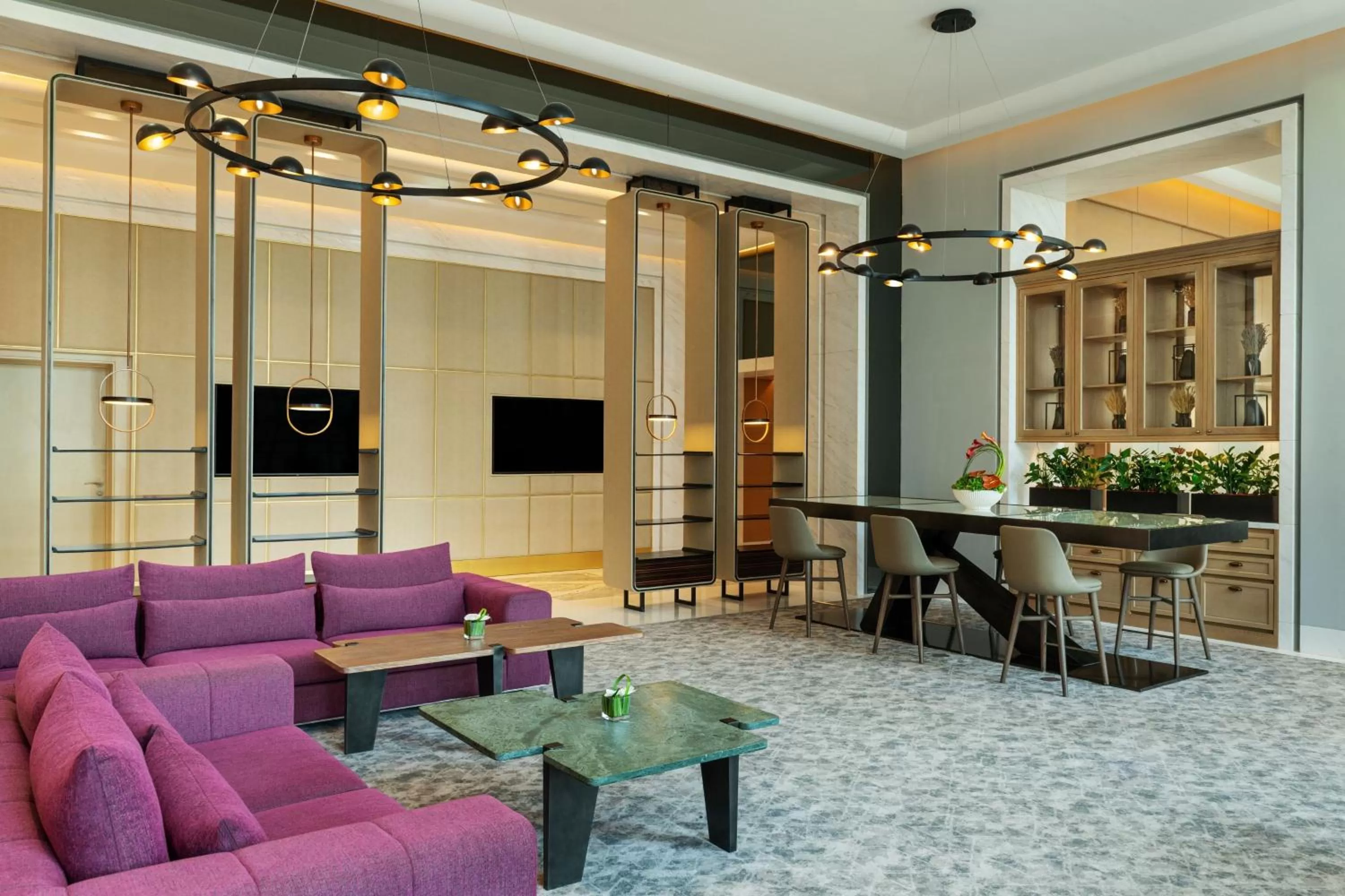 Lobby or reception in Le Royal Méridien Place Vendôme Lusail