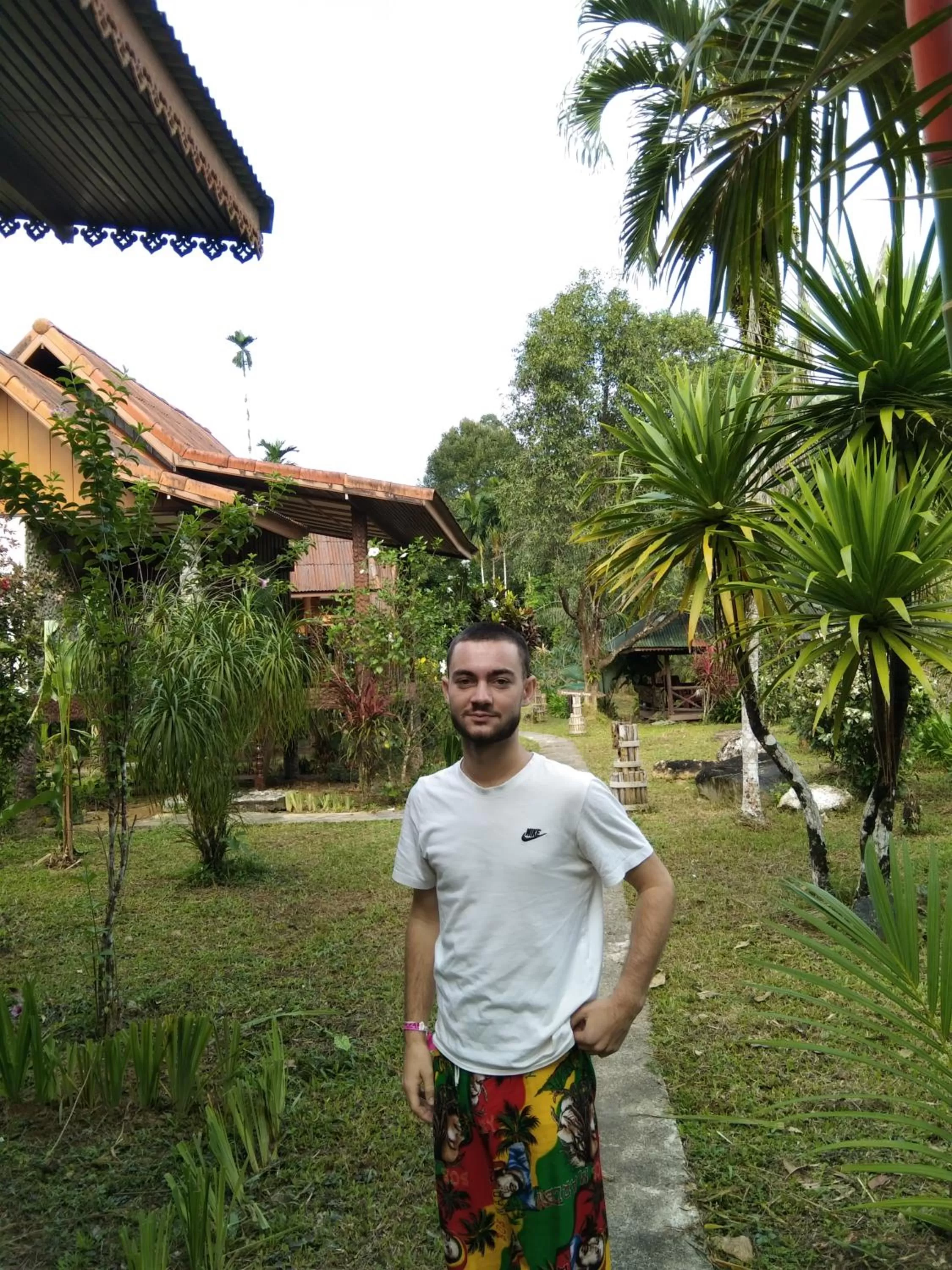 Inner courtyard view in Khao Sok River & Jungle Resort