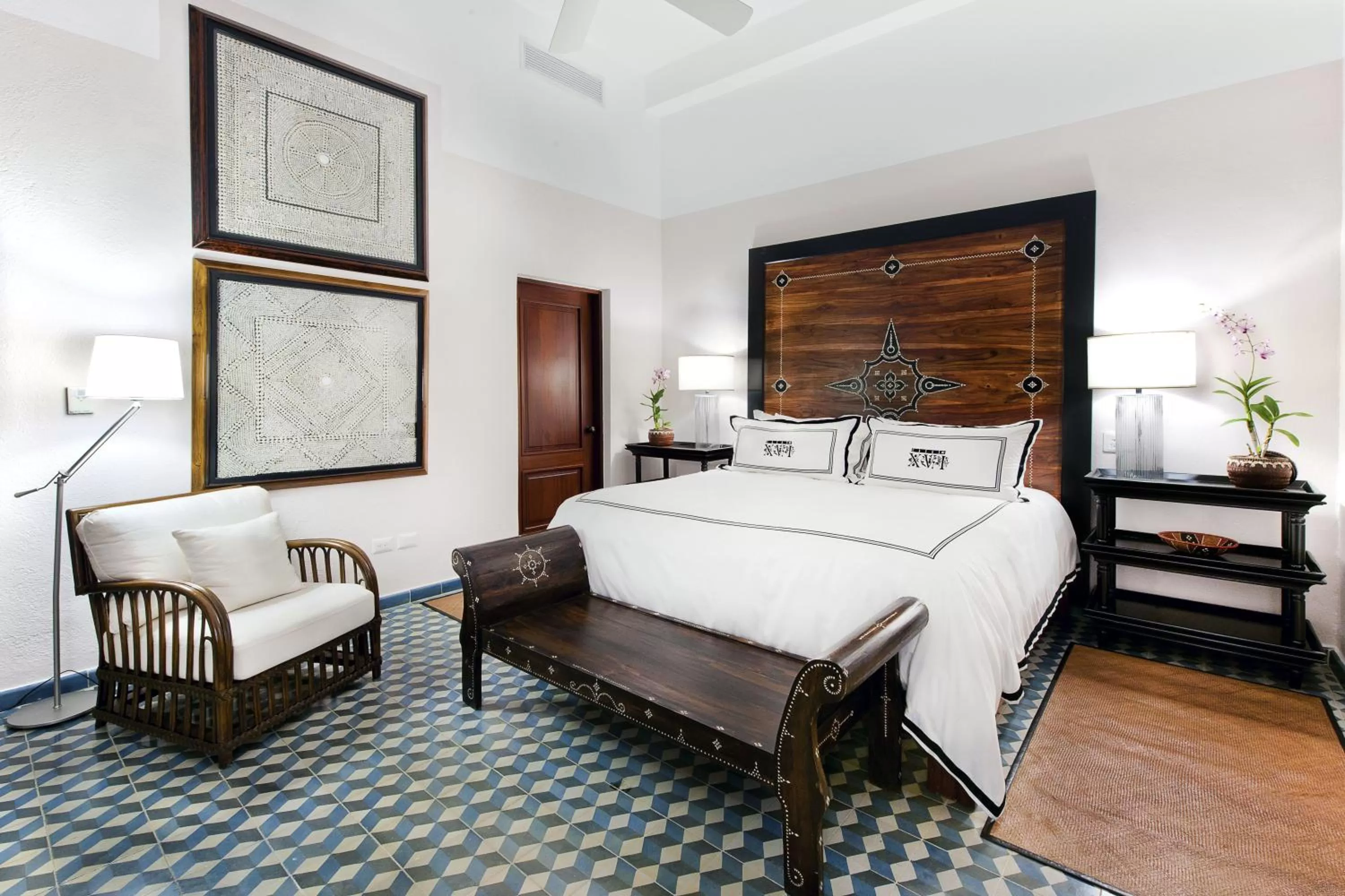 Bedroom, Bed in Casas del XVI