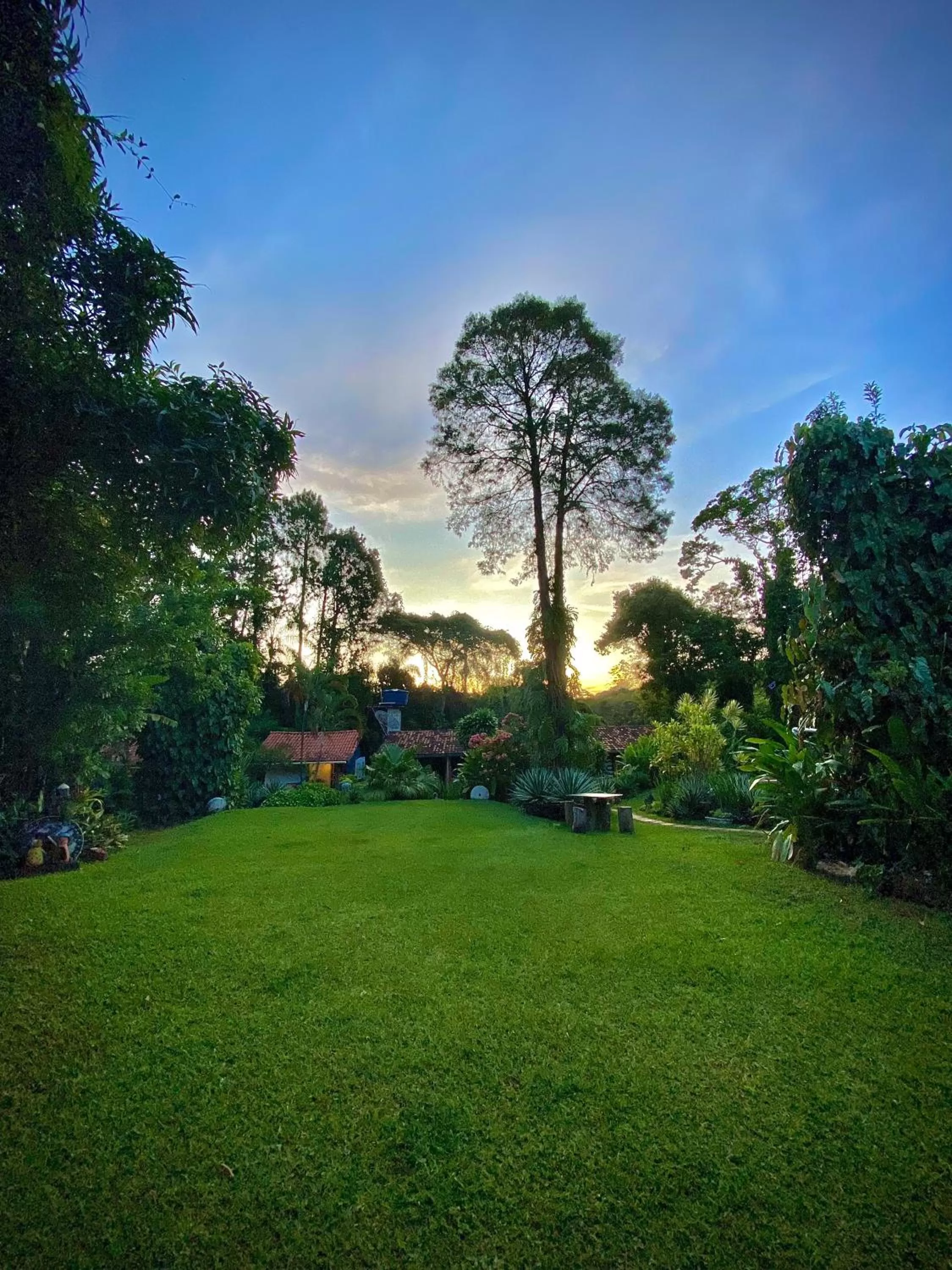 Sunset in Pousada das Brumas