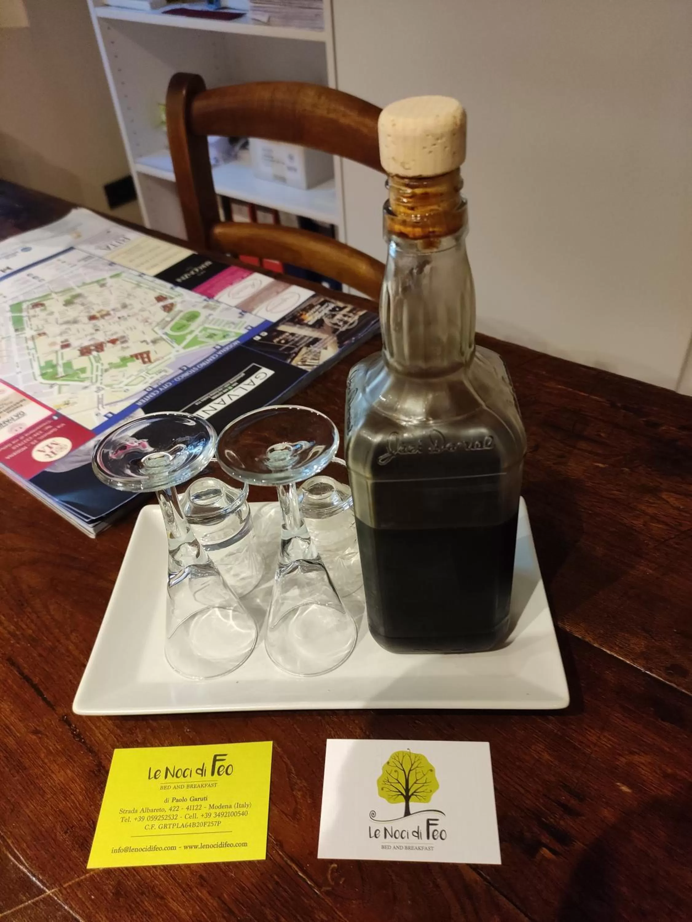 Lobby or reception in B&B Le Noci di Feo