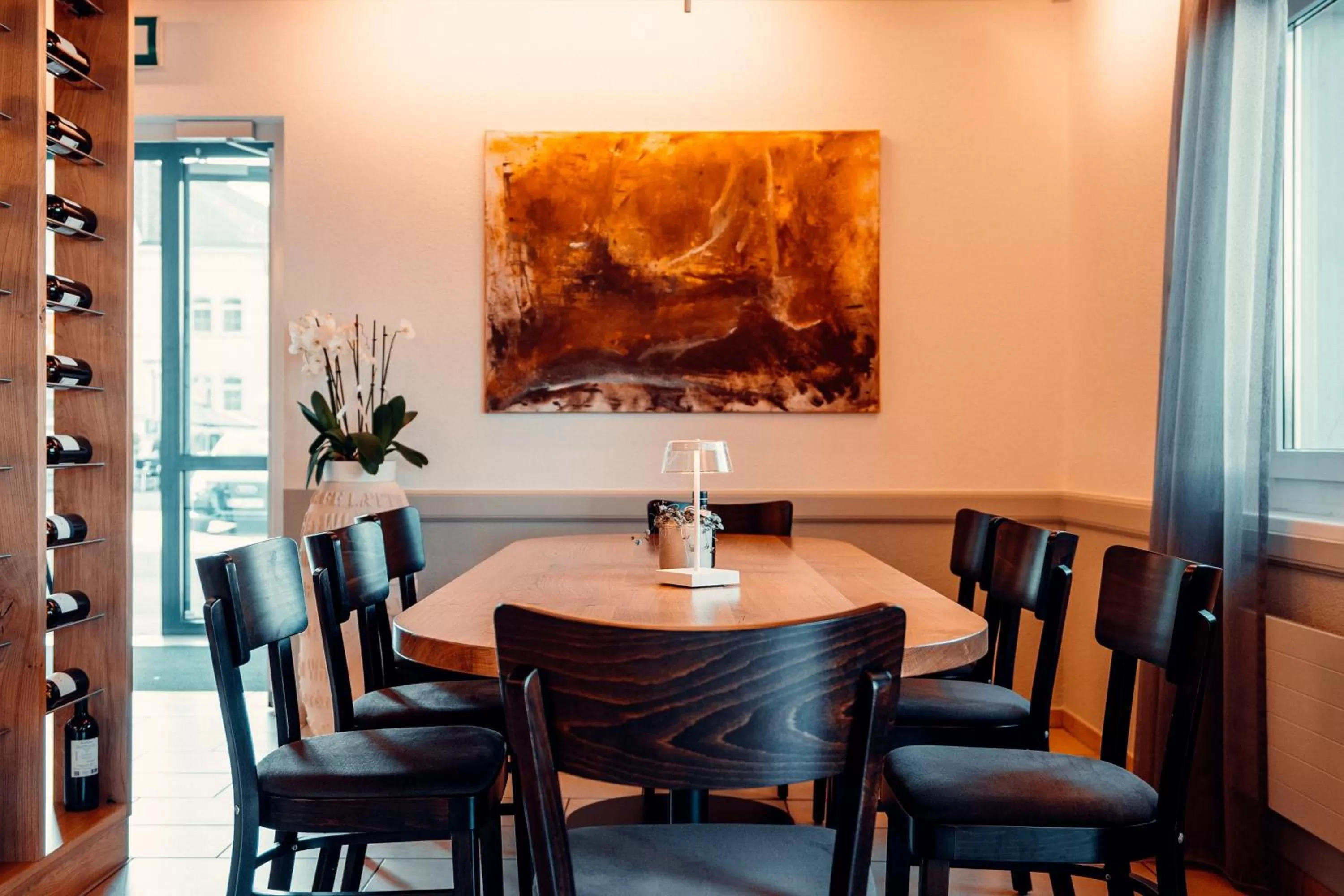 Dining area in Hotel Rössli Luterbach