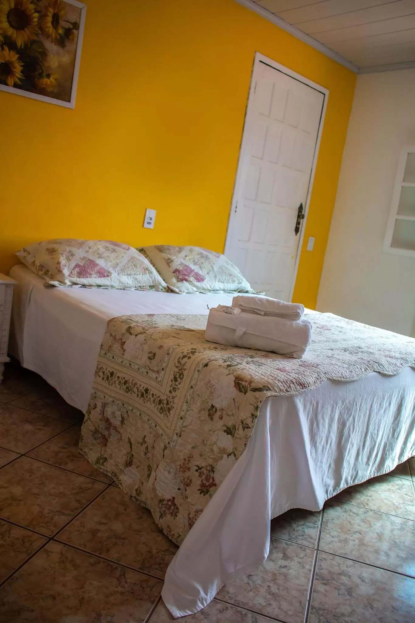 Bed in Pousadinha da Bia