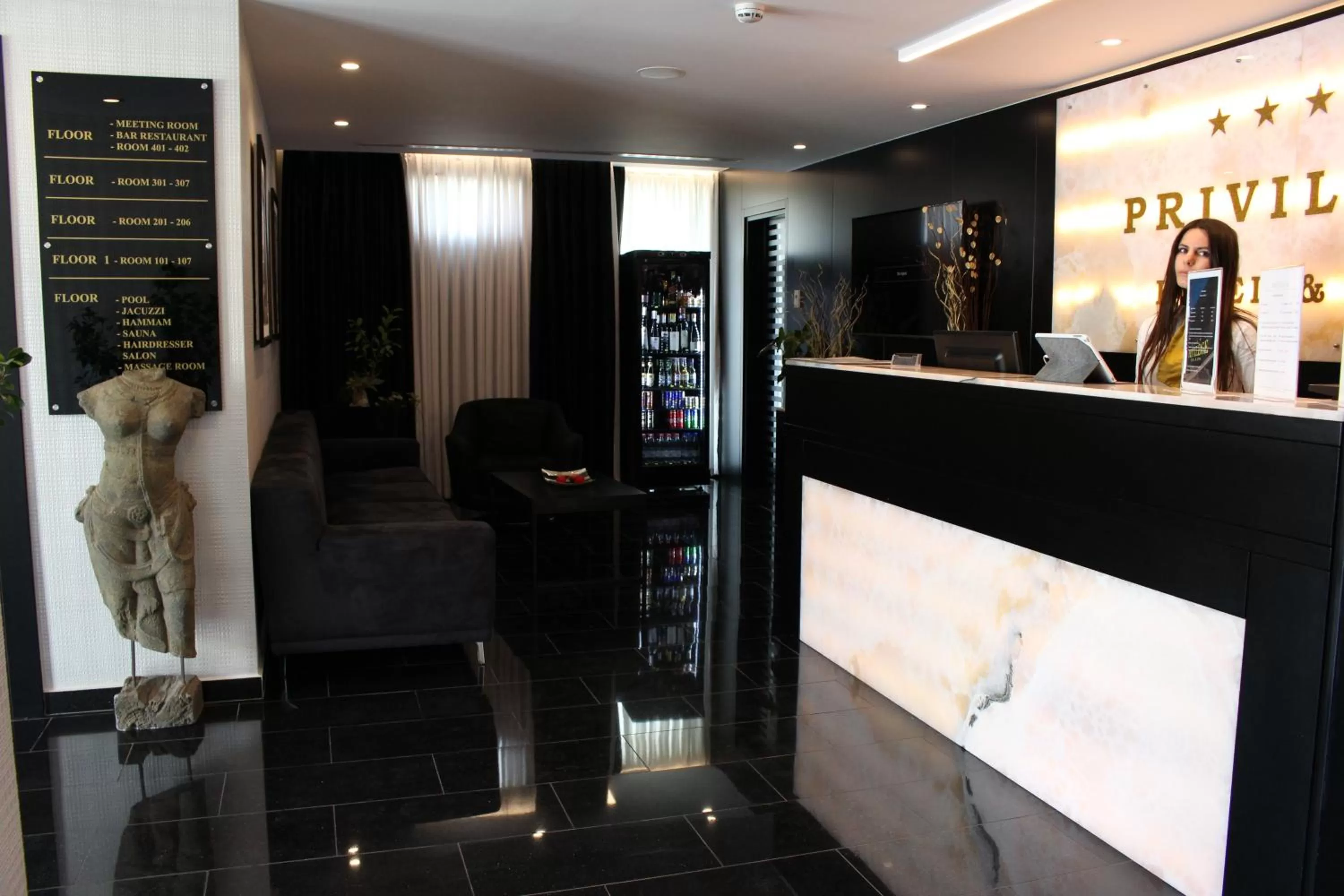 Property building, Lobby/Reception in Privilege Hotel & Spa