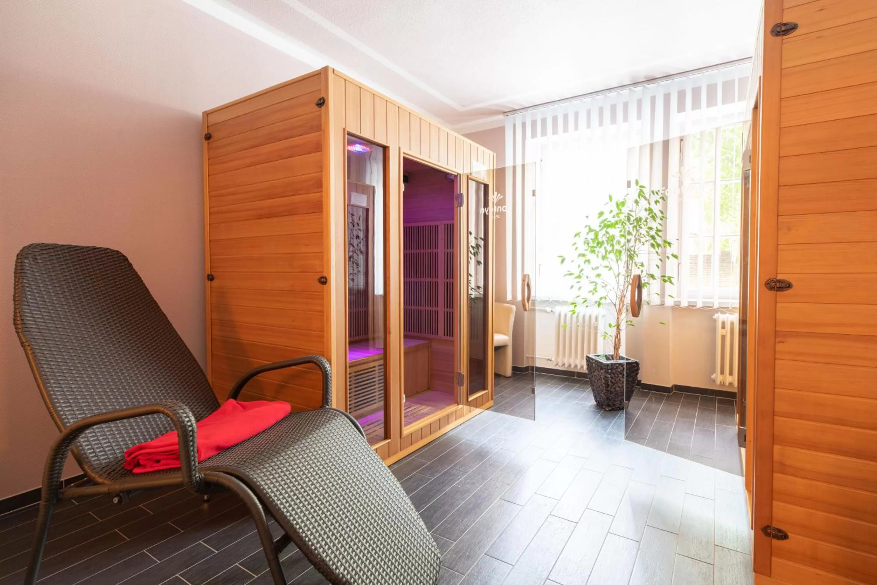 Sauna in seezeit-resort am Werbellinsee