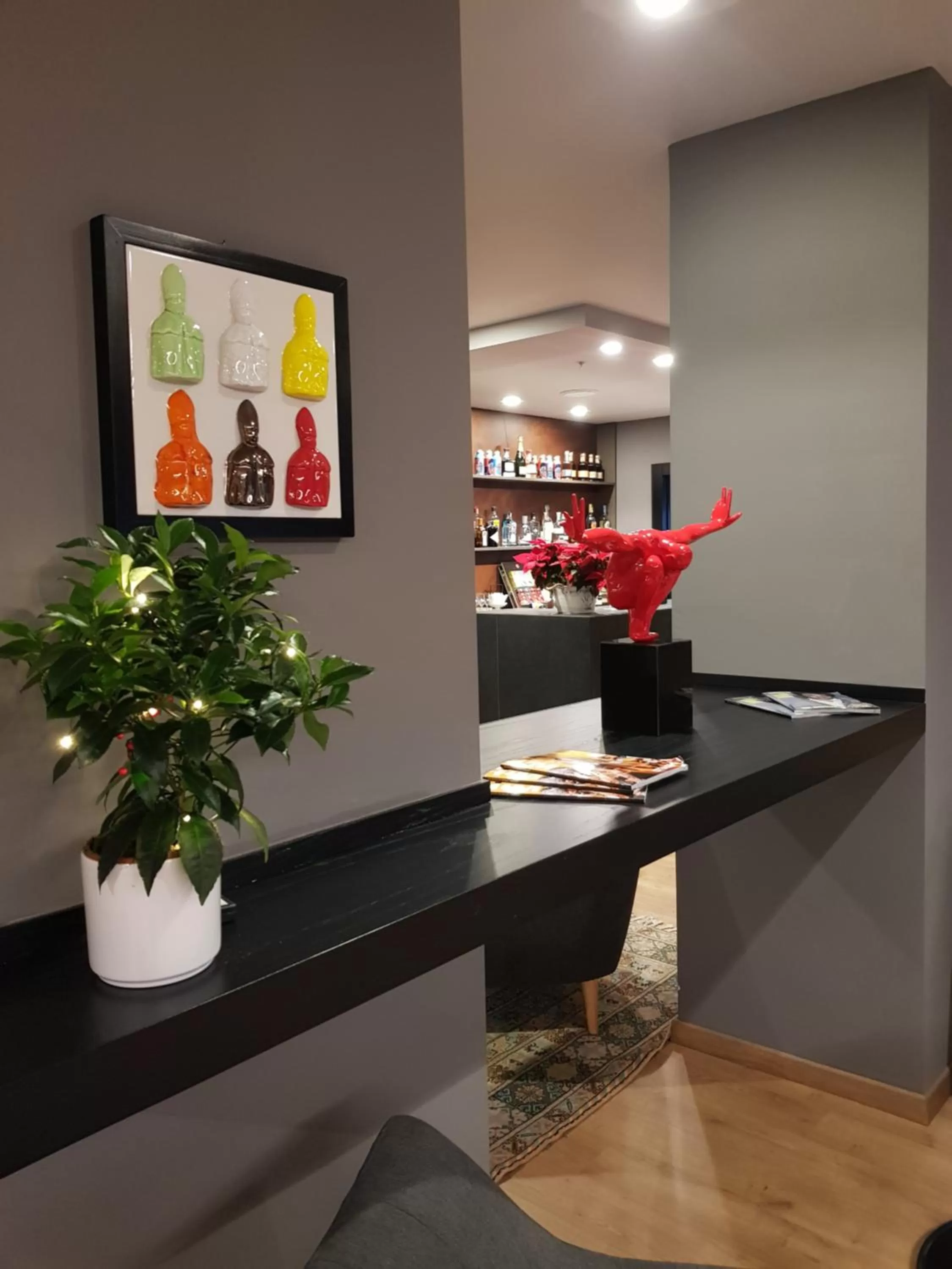 Lobby or reception in Hotel Europa Art Caserta