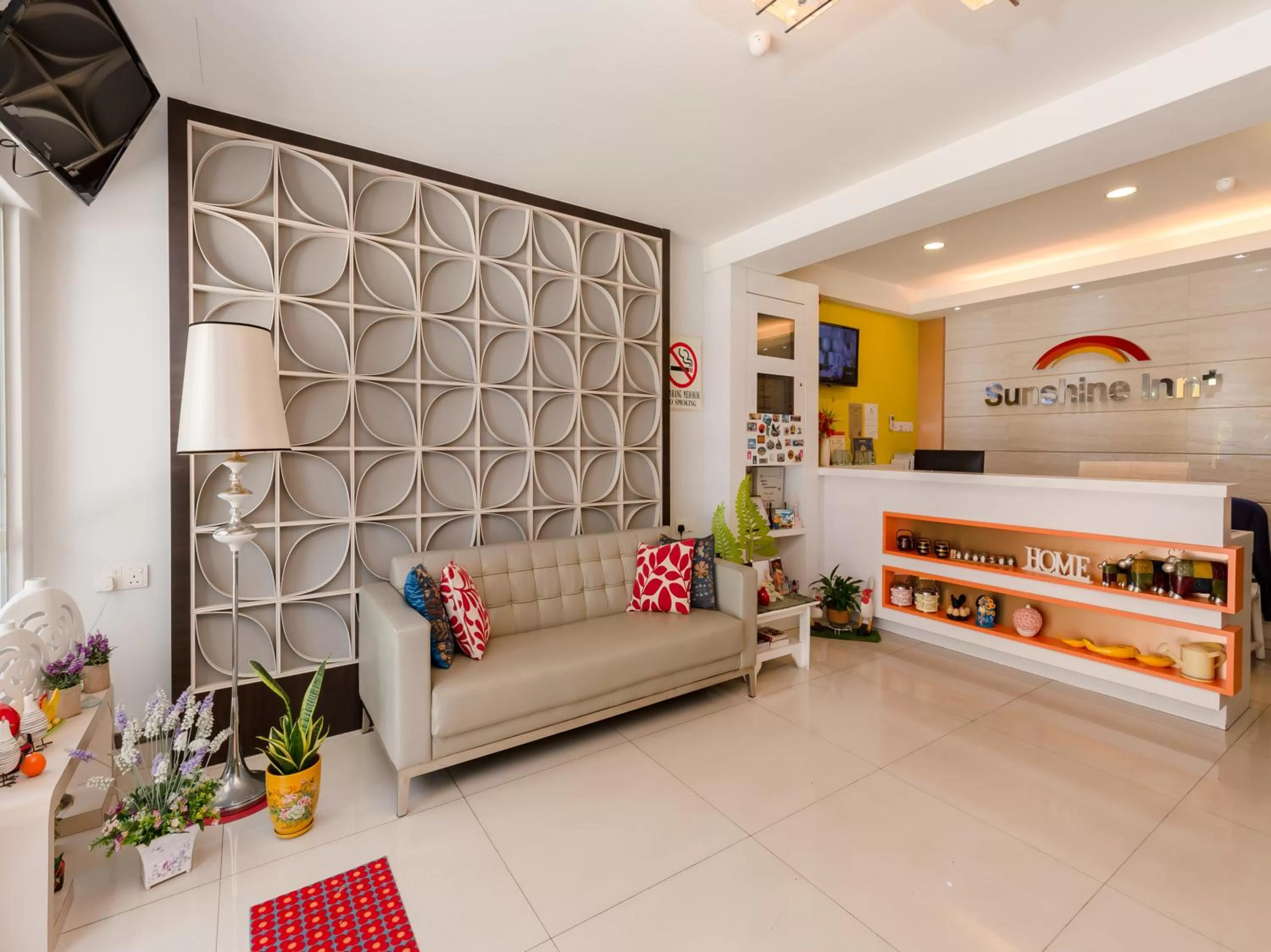 Lobby or reception in Sunshine Inn Plus