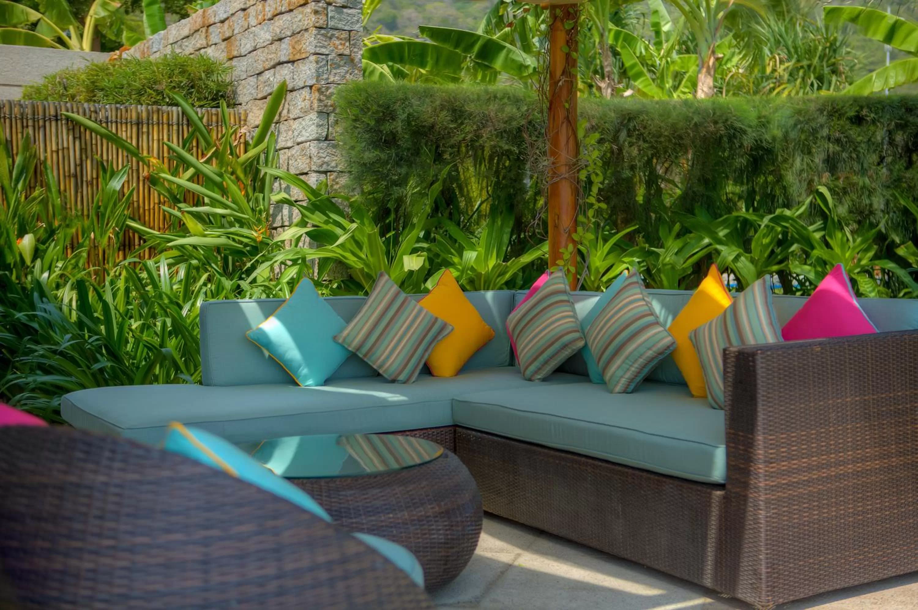Seating area in Mia Resort Nha Trang