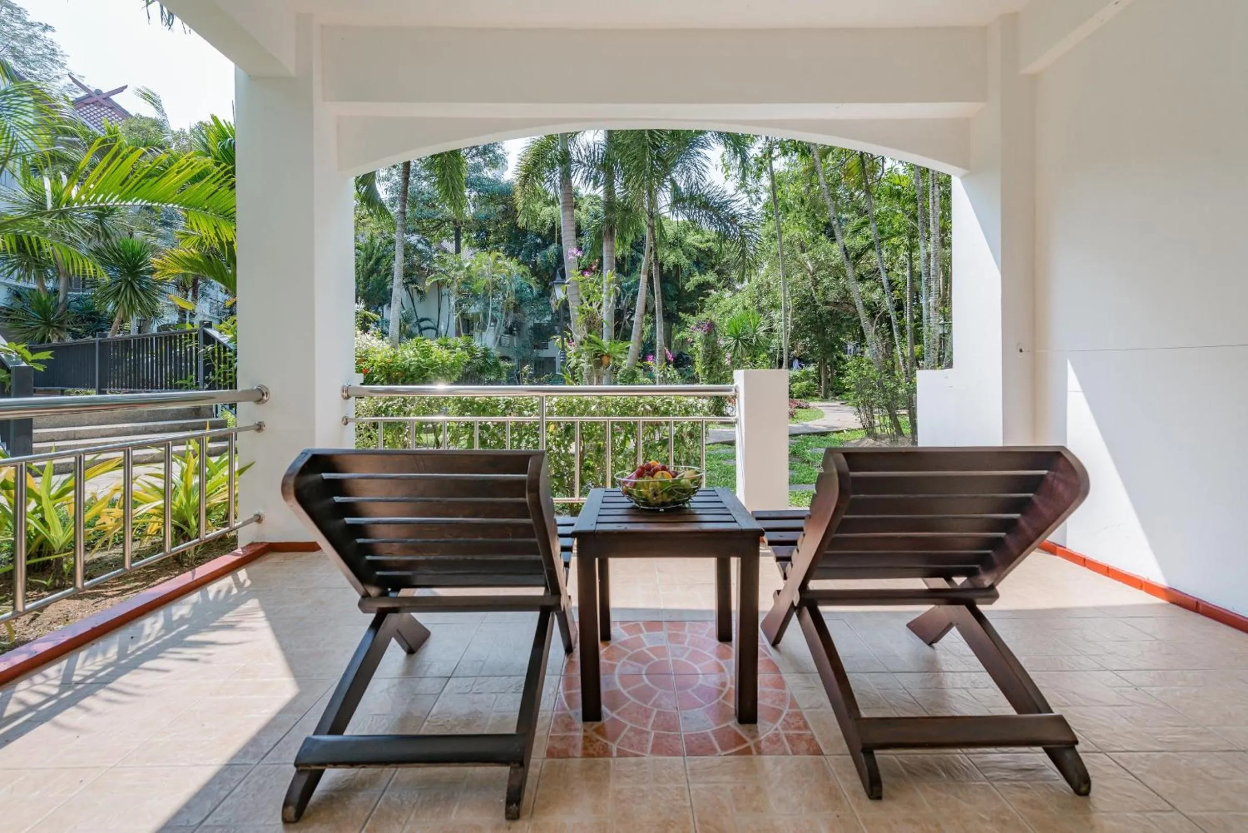Patio in Pinnacle Grand Jomtien Resort and Beach Club