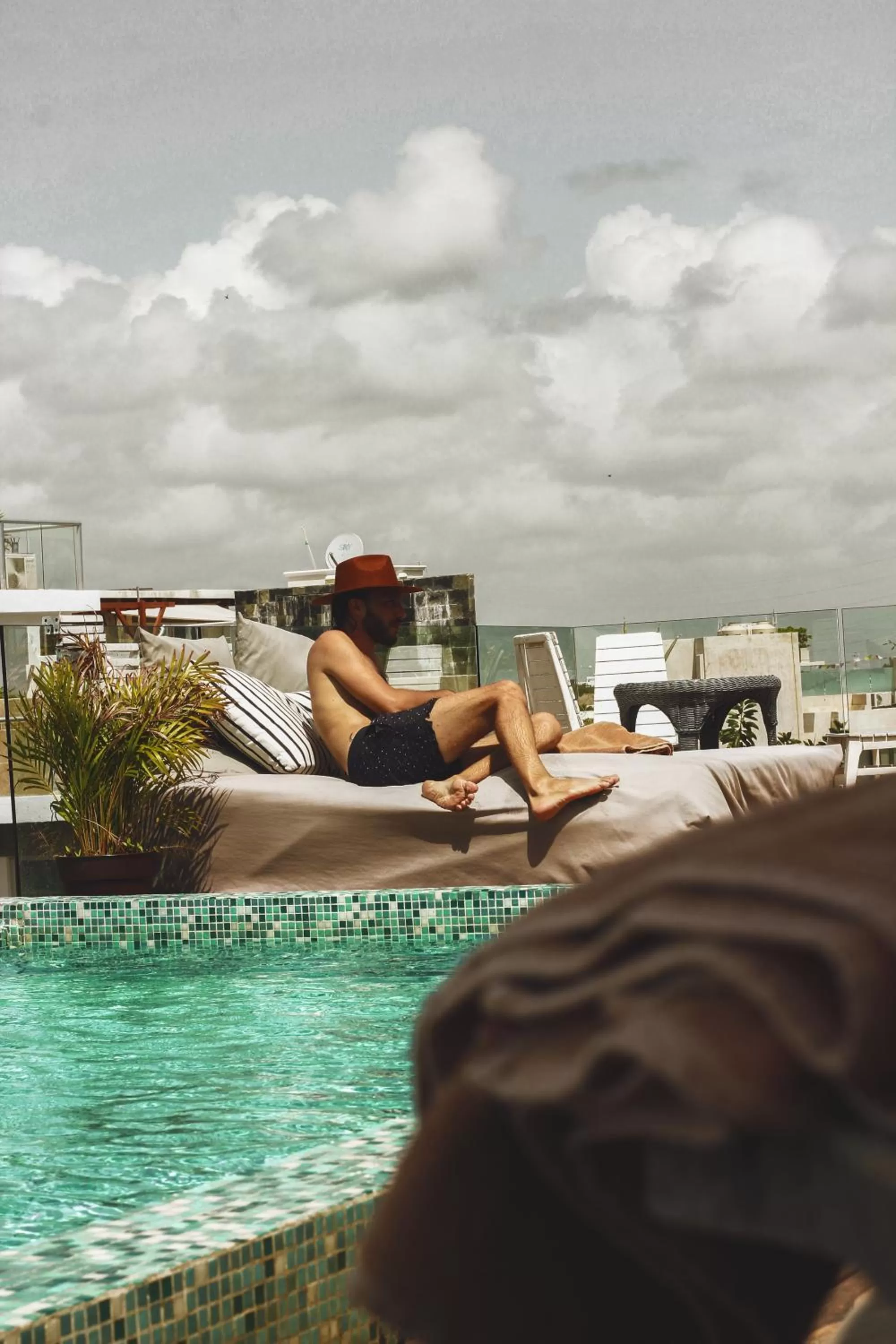 Pool view in Be Playa Hotel Boutique & Rooftop Bar - Adults Only