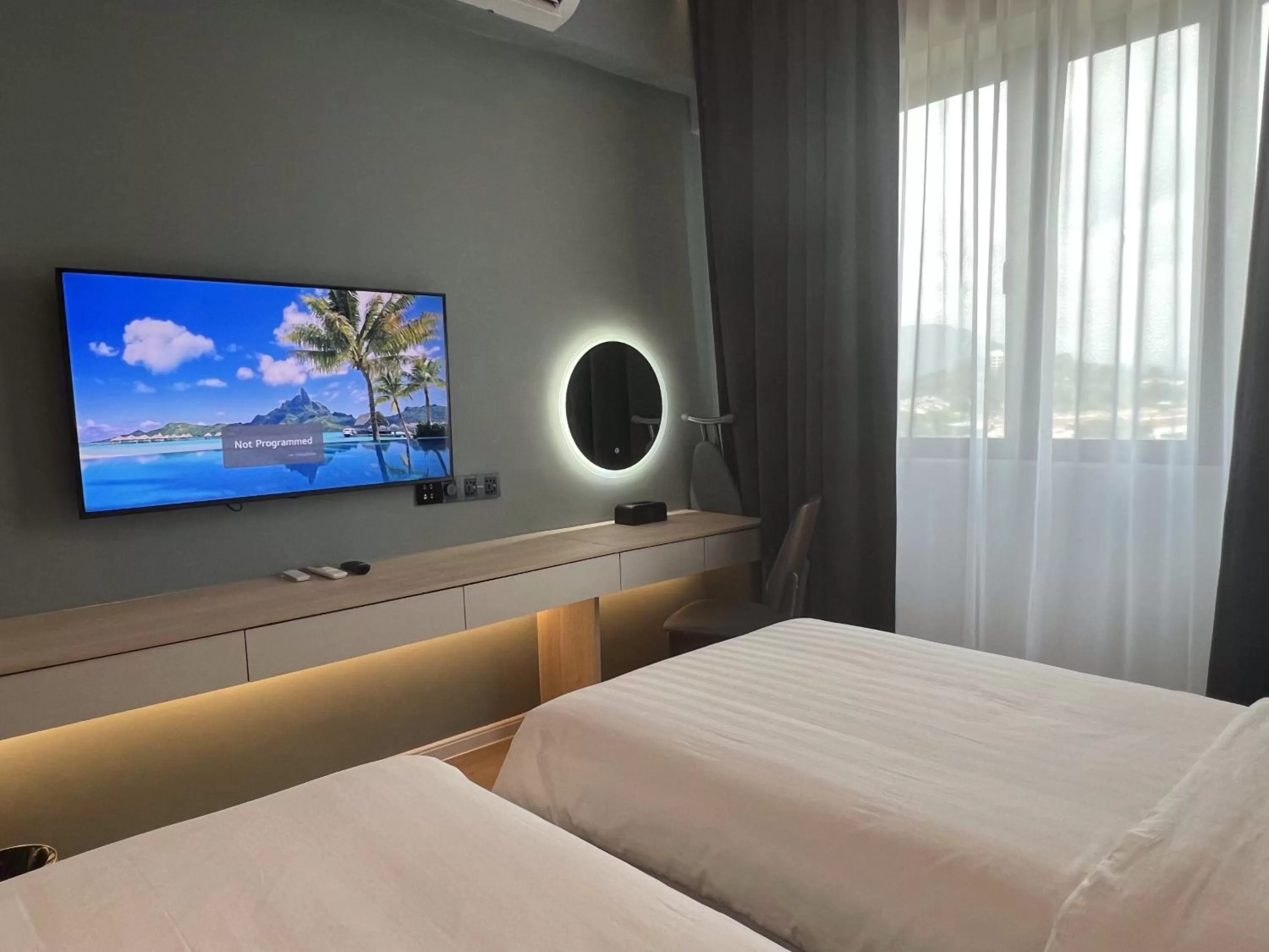 Bedroom, Bed in FUHOTEL