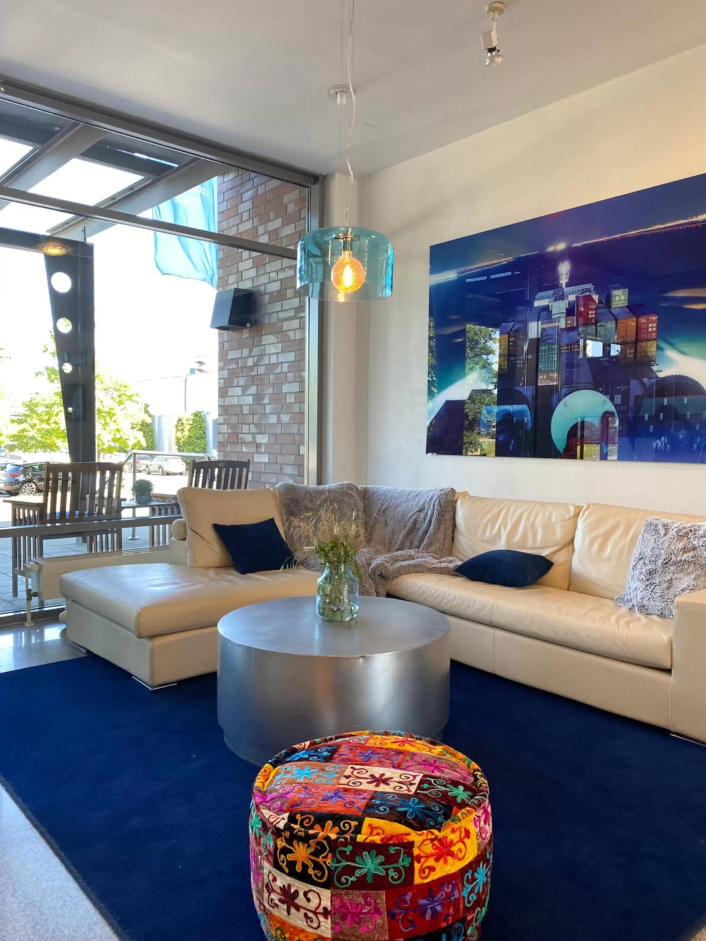 Lobby or reception in Hotel Stadthafen Stade