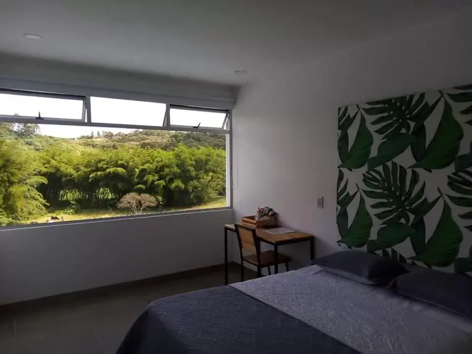 Double Room with Mountain View in Hotel La Aldea del Oriente Double Room with Mountain View in Hotel La Aldea del Oriente