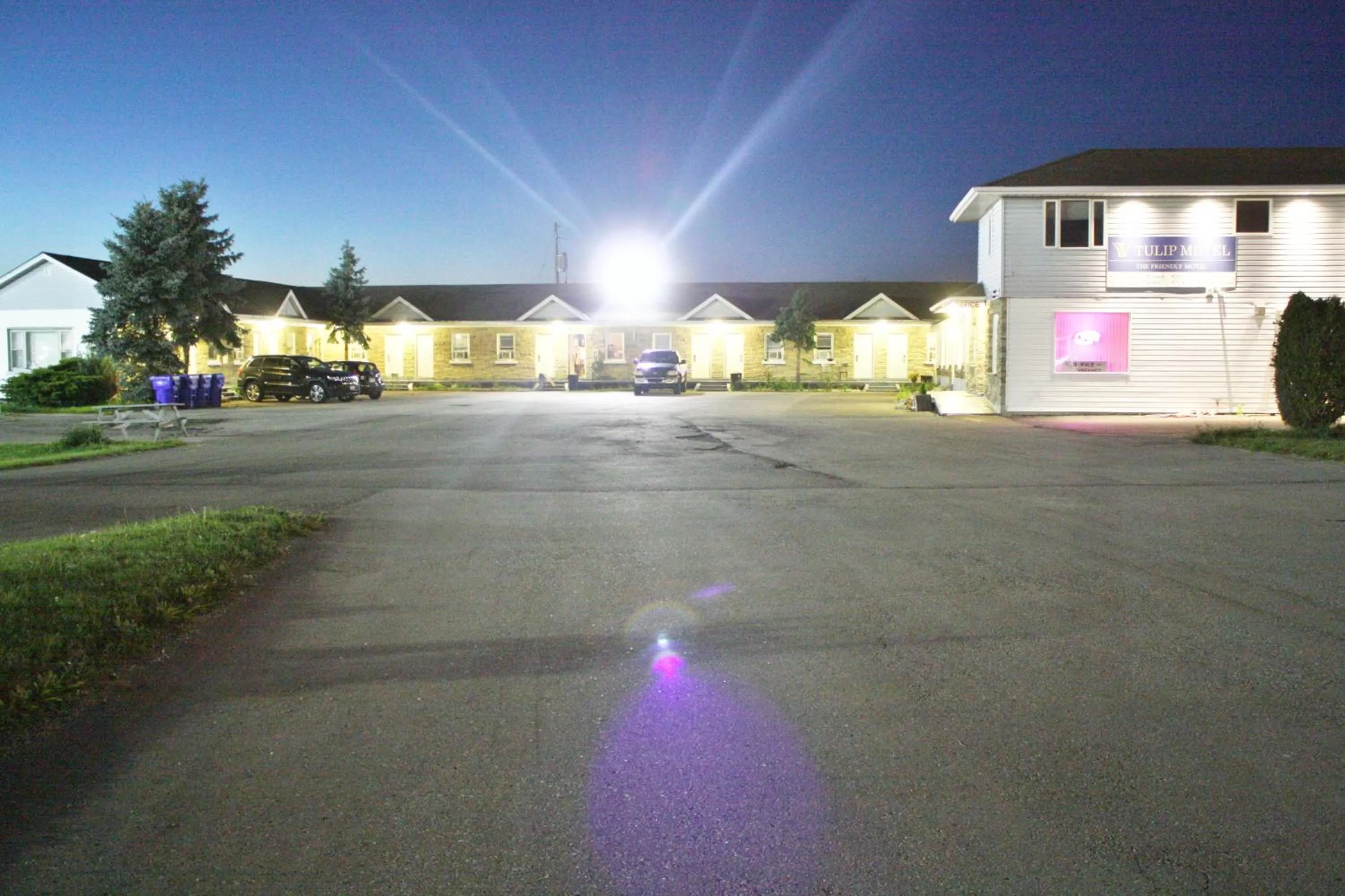 Facade/entrance in Tulip Motel
