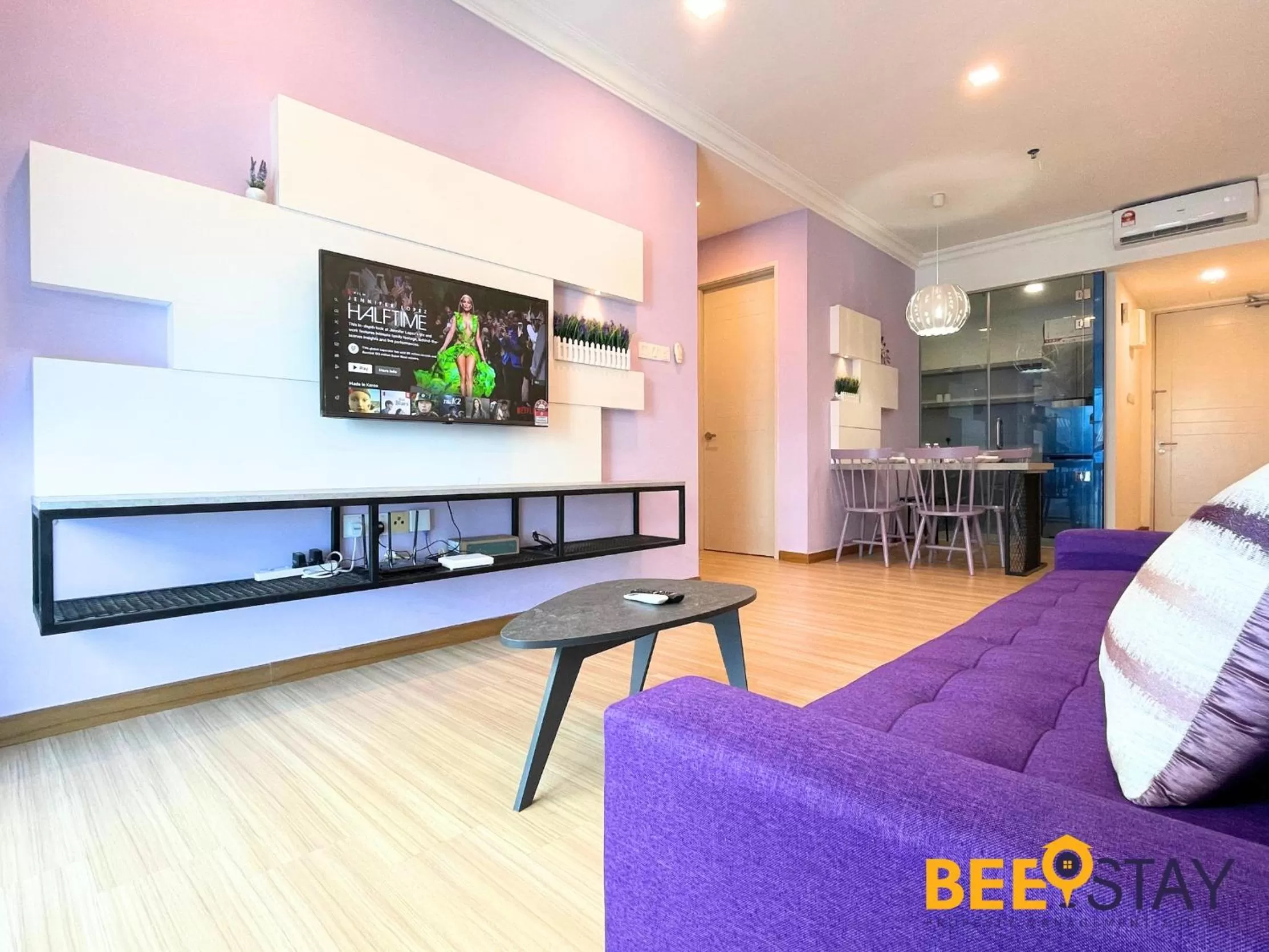 Seating Area in The Wave Suites Melaka by BEESTAY