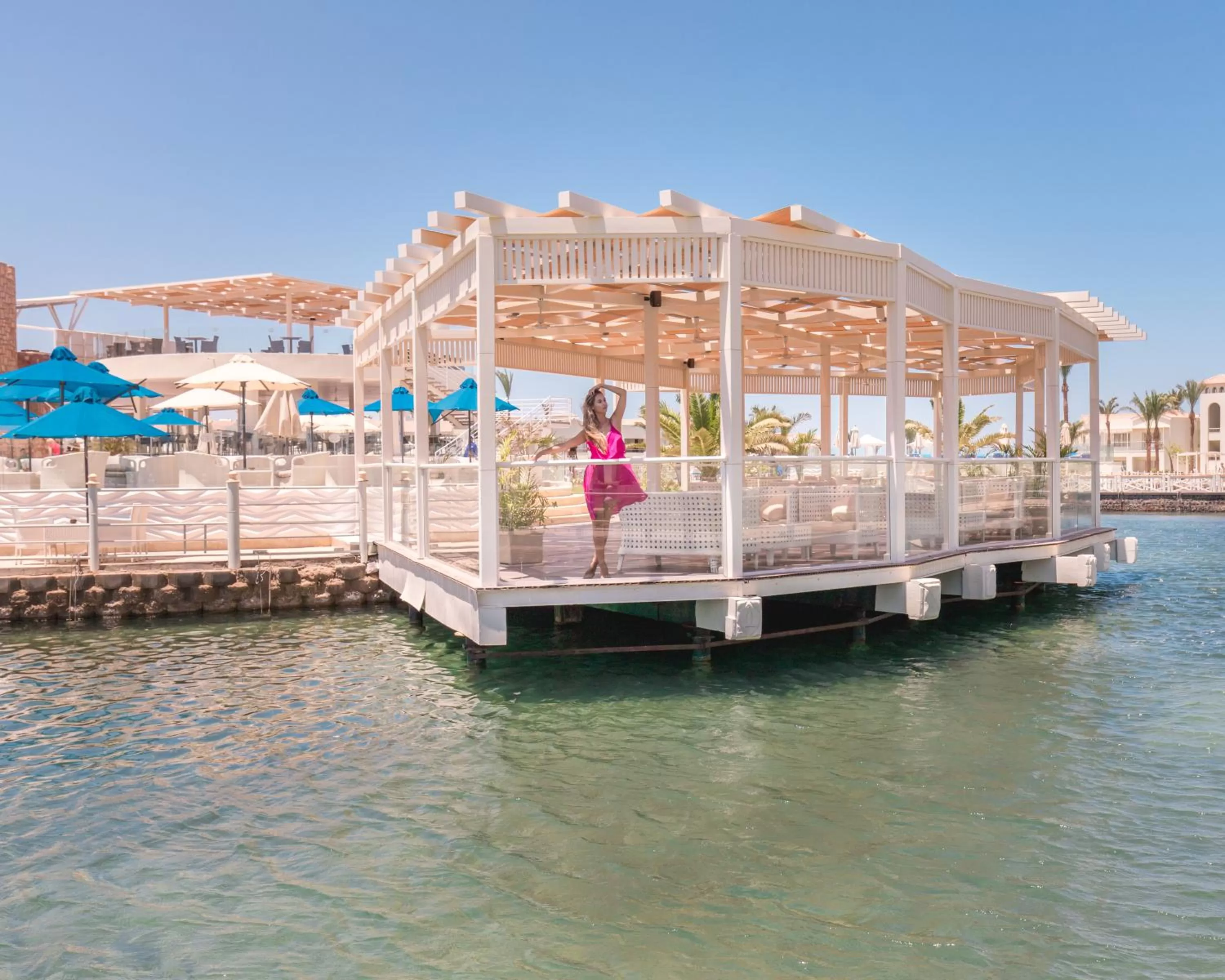 Swimming pool in Pickalbatros Dana Beach Resort - Aqua Park