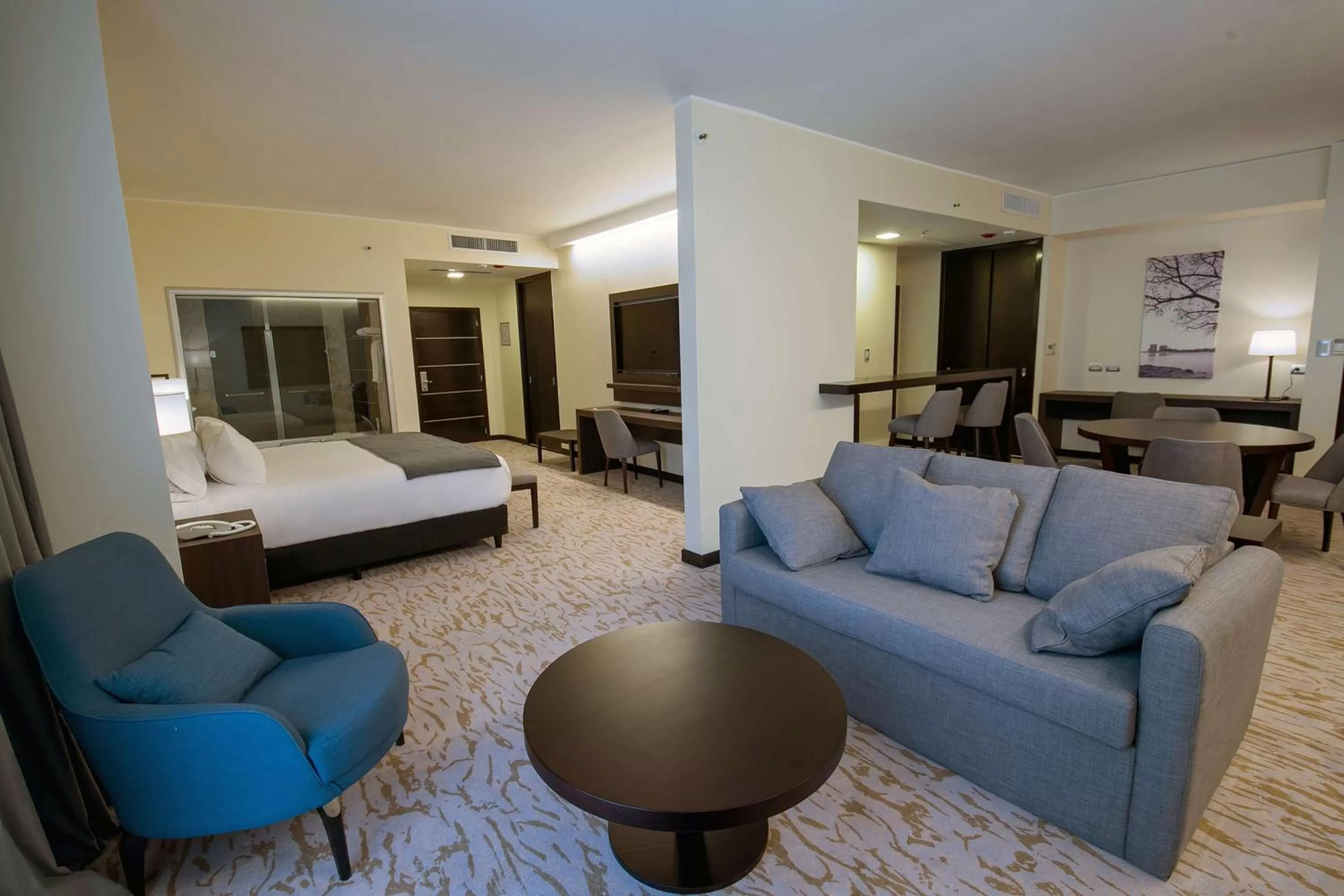 Living room, Bed in Hilton Garden Inn Santiago Del Estero - HILTON HOTELS