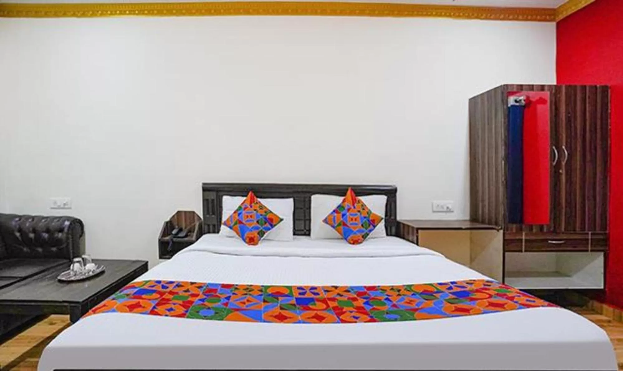 Bed in Fab Express Lloyd's Inn - Near Kodambakkam Railway Station