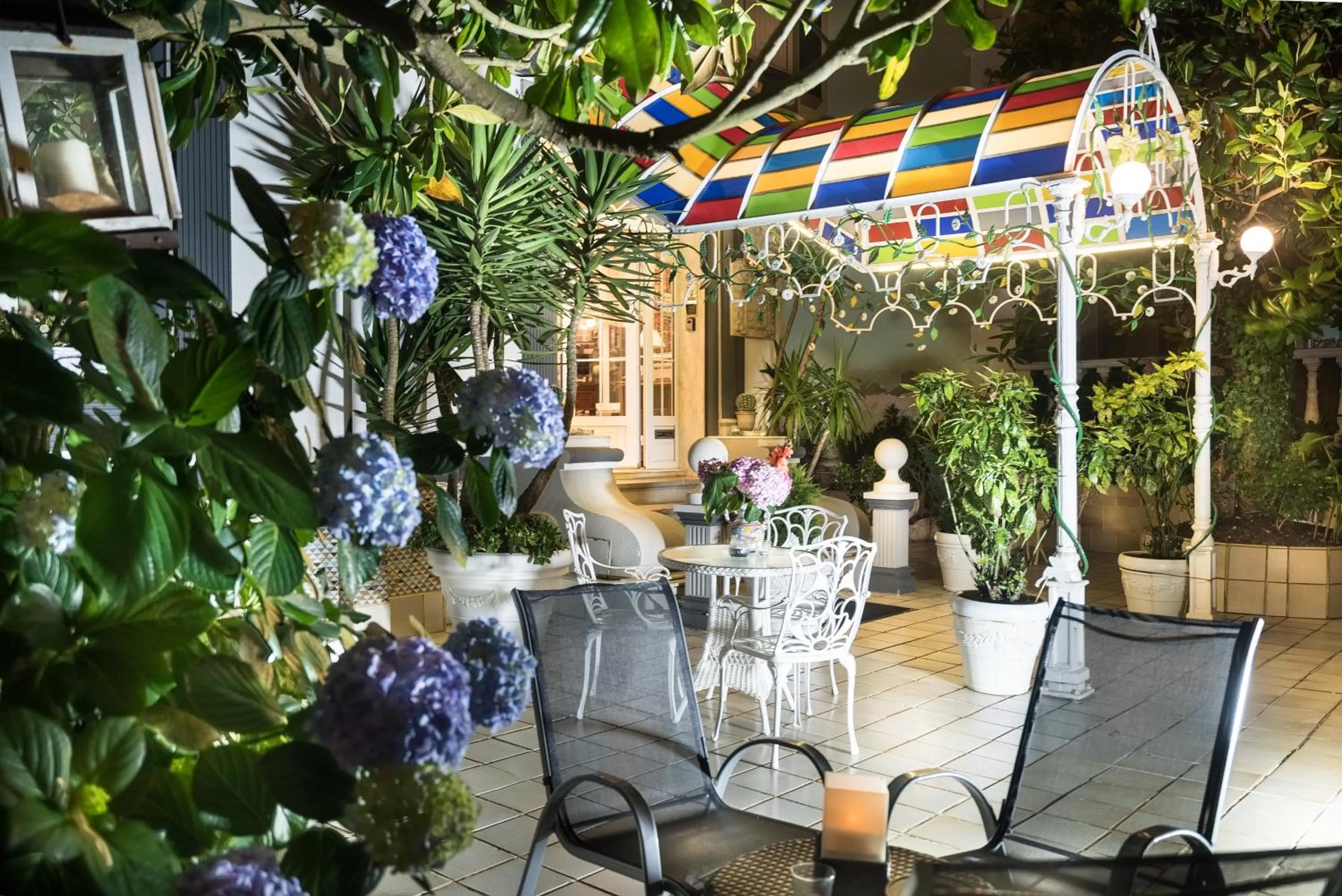 Patio in Hotel Boutique Las Brisas