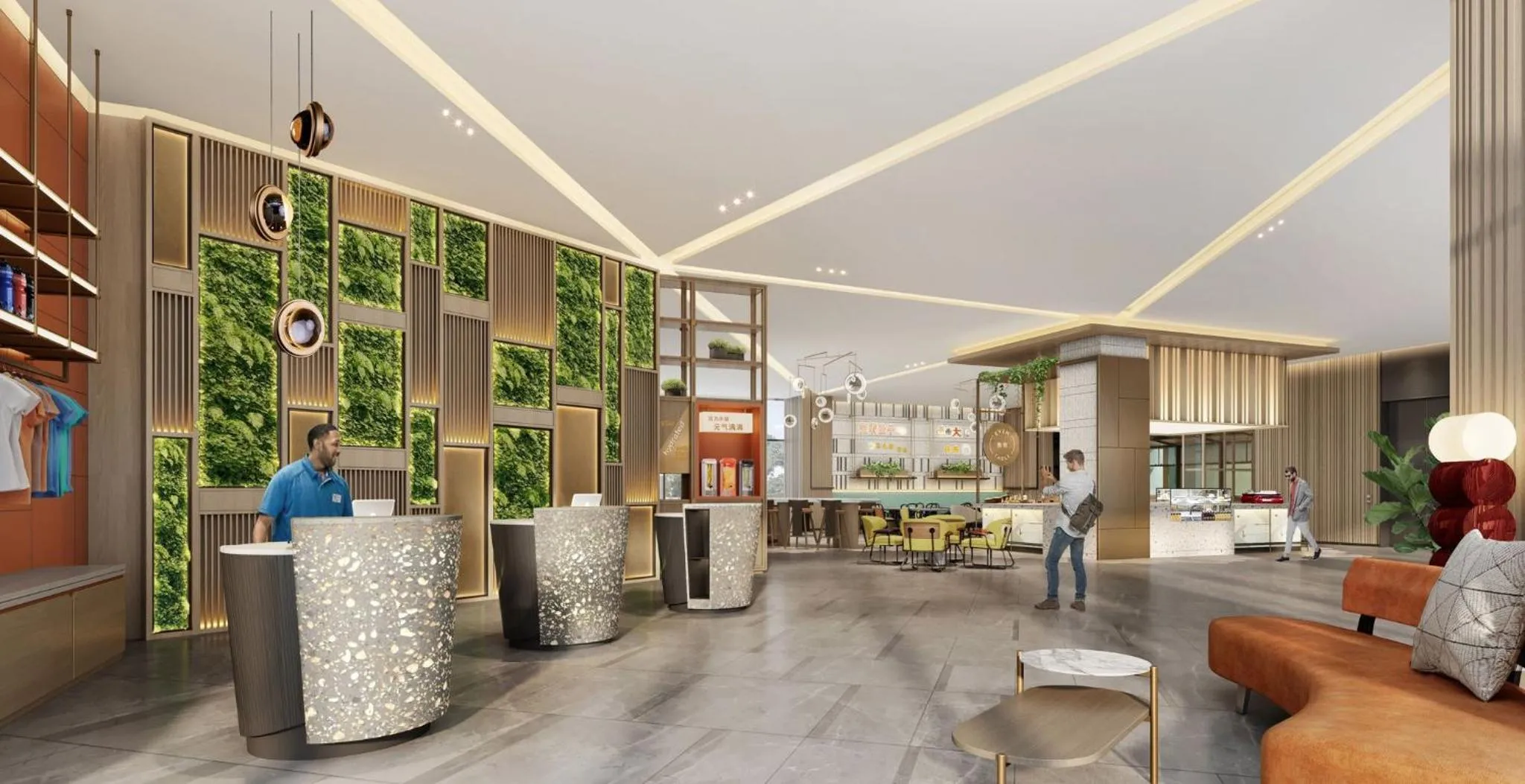 Property building in EVEN Hotels Shenzhen Guangming Cloud Park by IHG