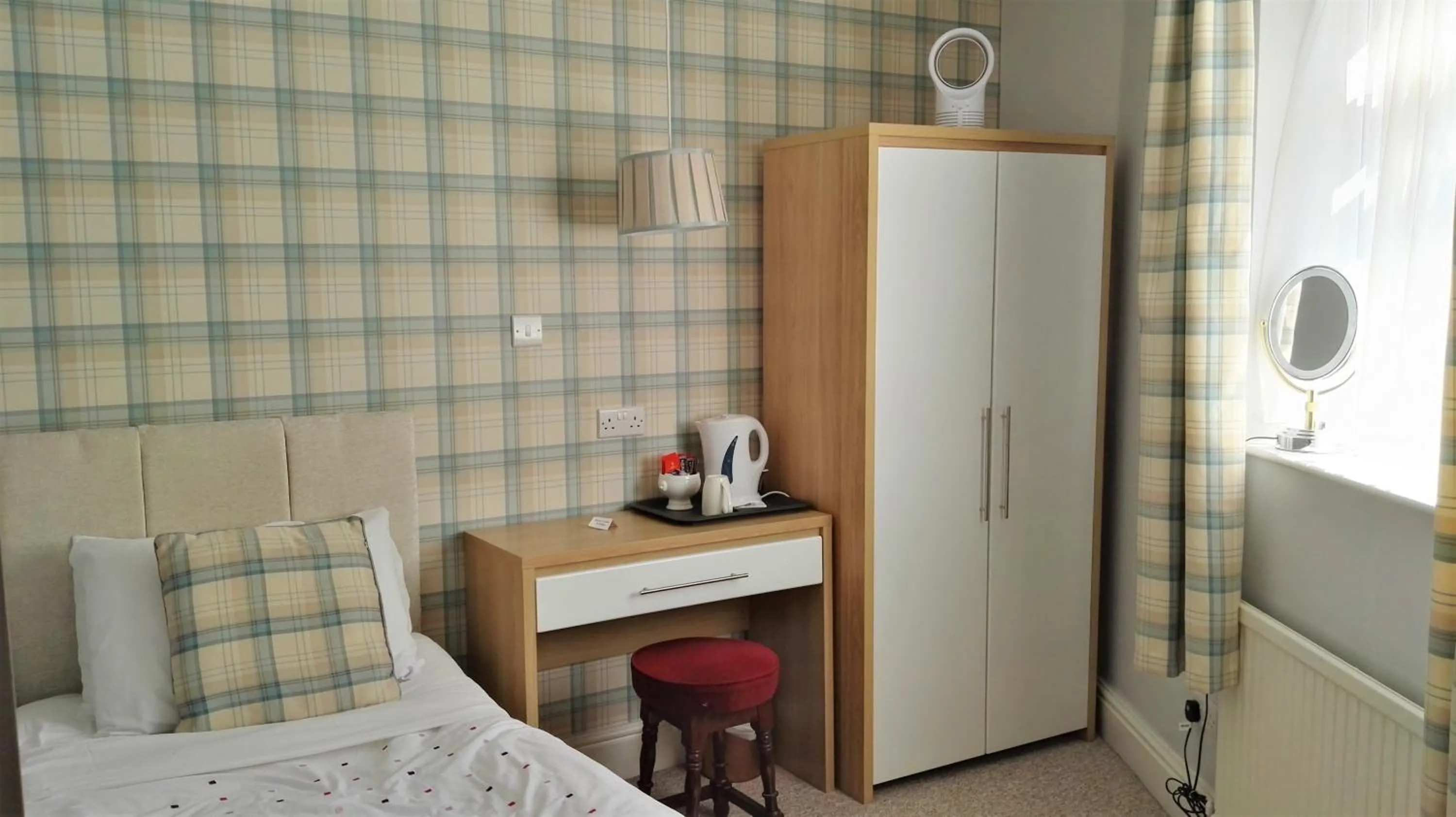 Bed in Dukes Folly Hotel