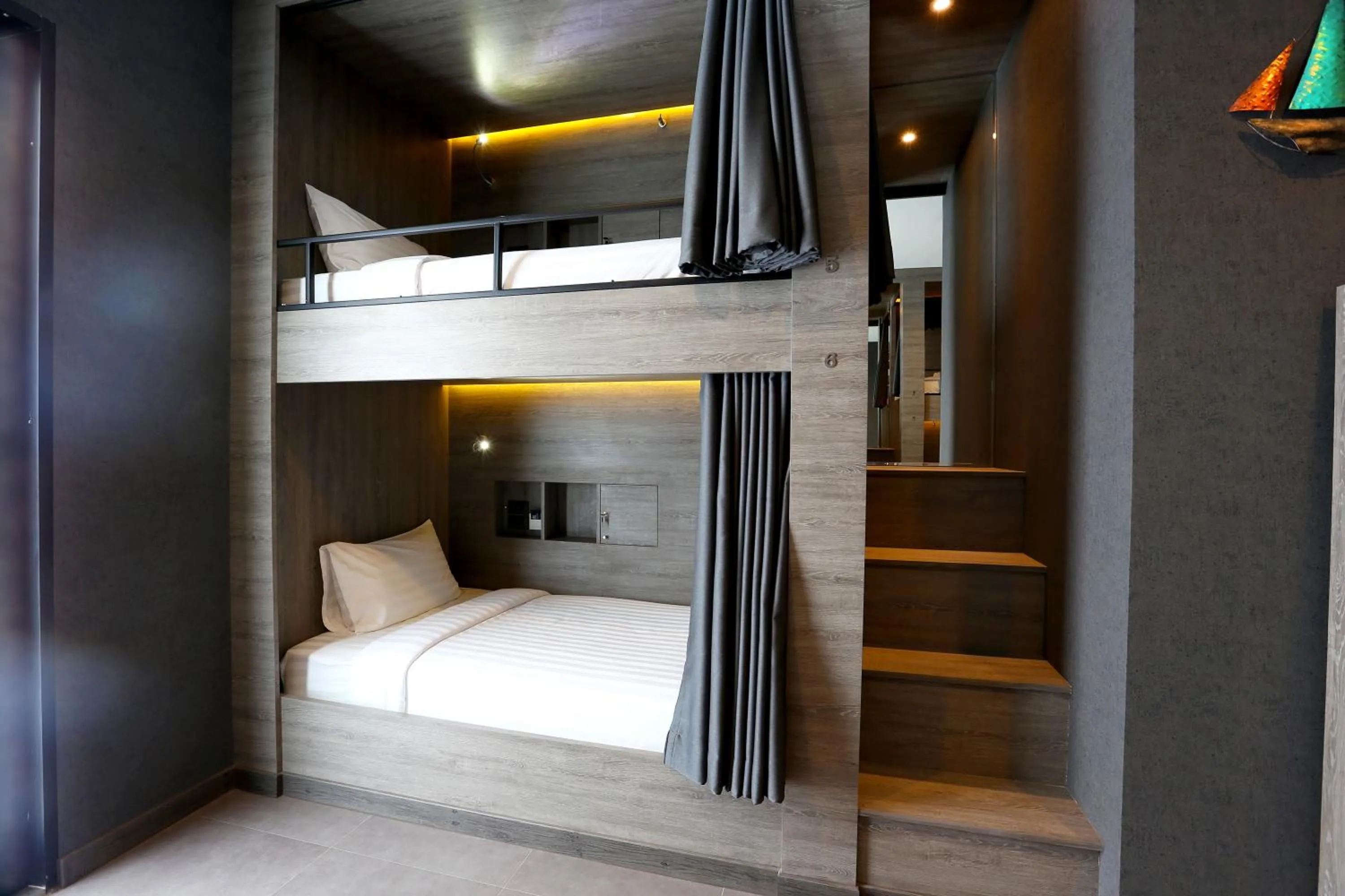 bunk bed, Bed in The Printing House Poshtel