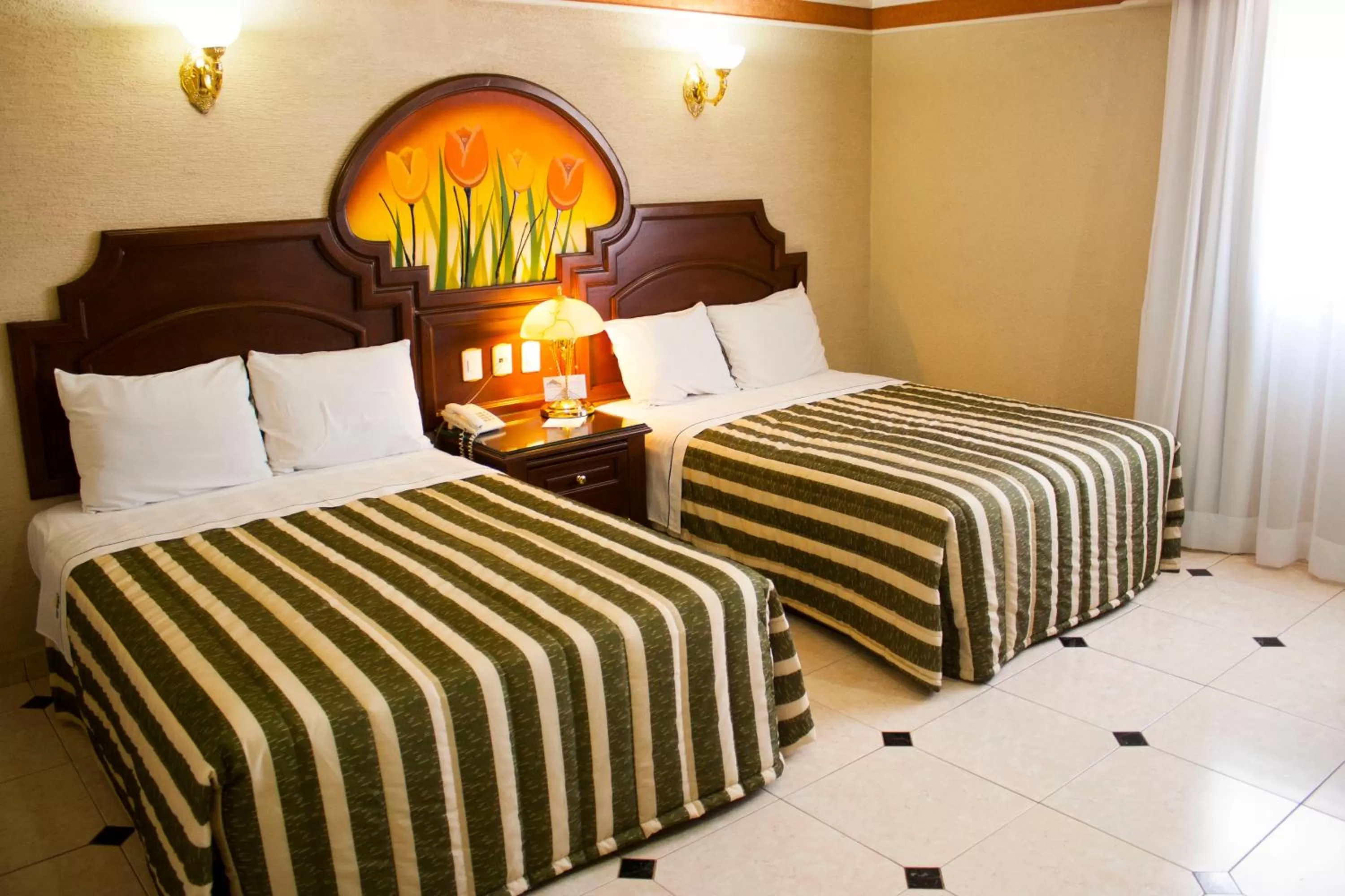 Toilet, Bed in Hotel Casino Plaza