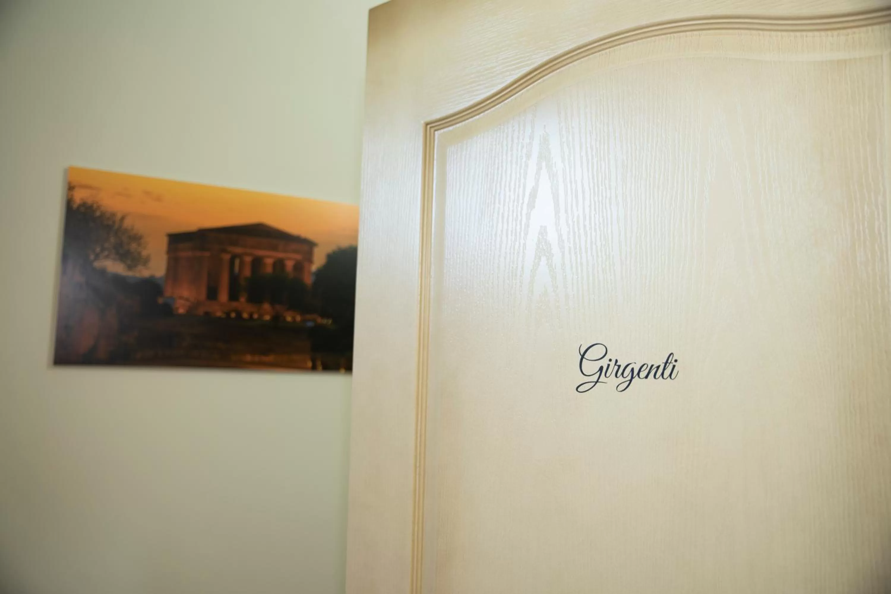 Decorative detail in B&B La Terrazza Degli Scrittori